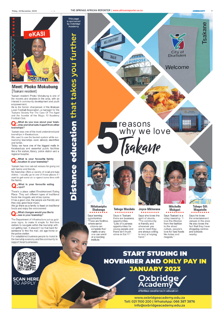 African Reporter 16 Dec 2022 page 7