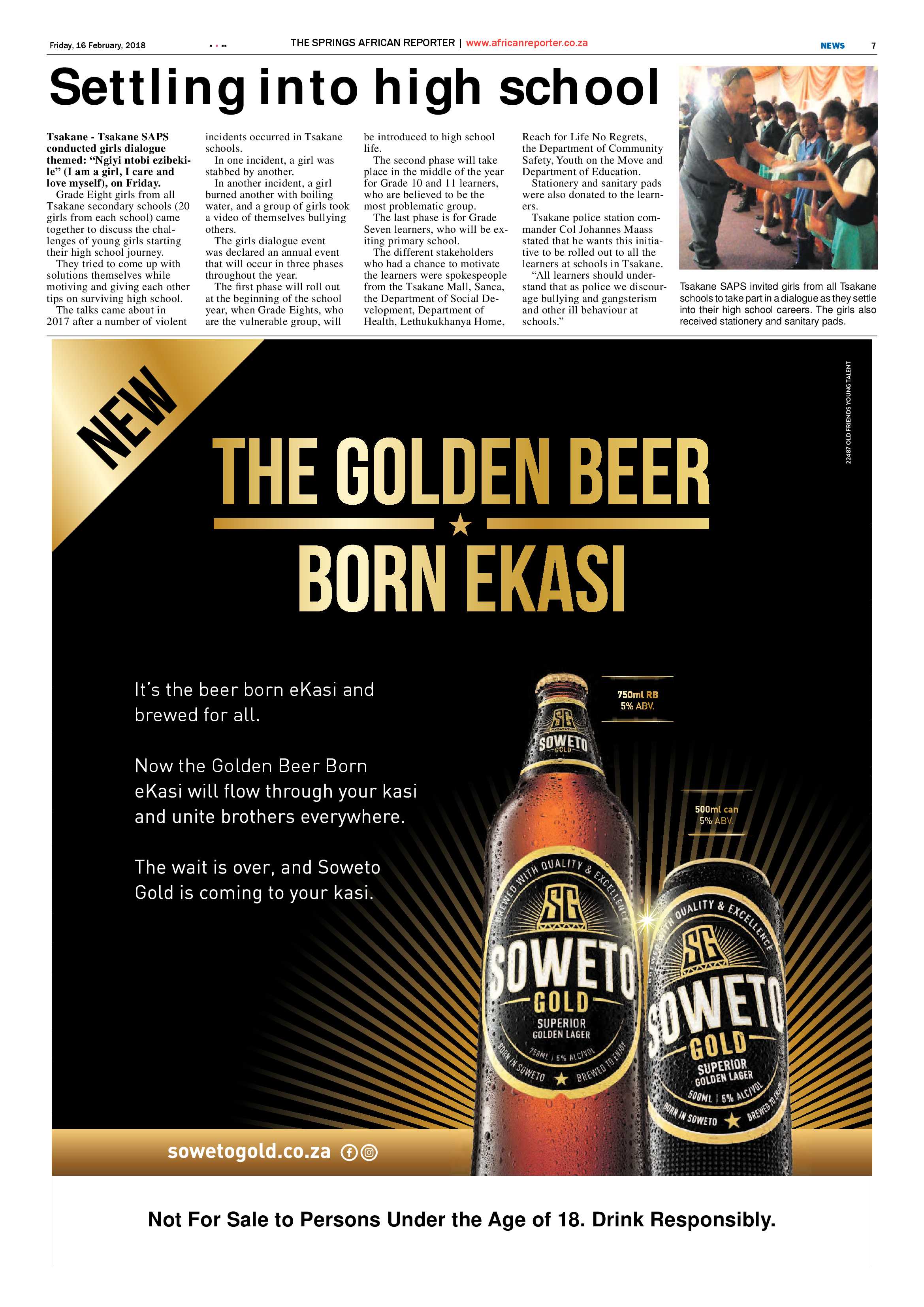 African Reporter 16 February 2018 page 7