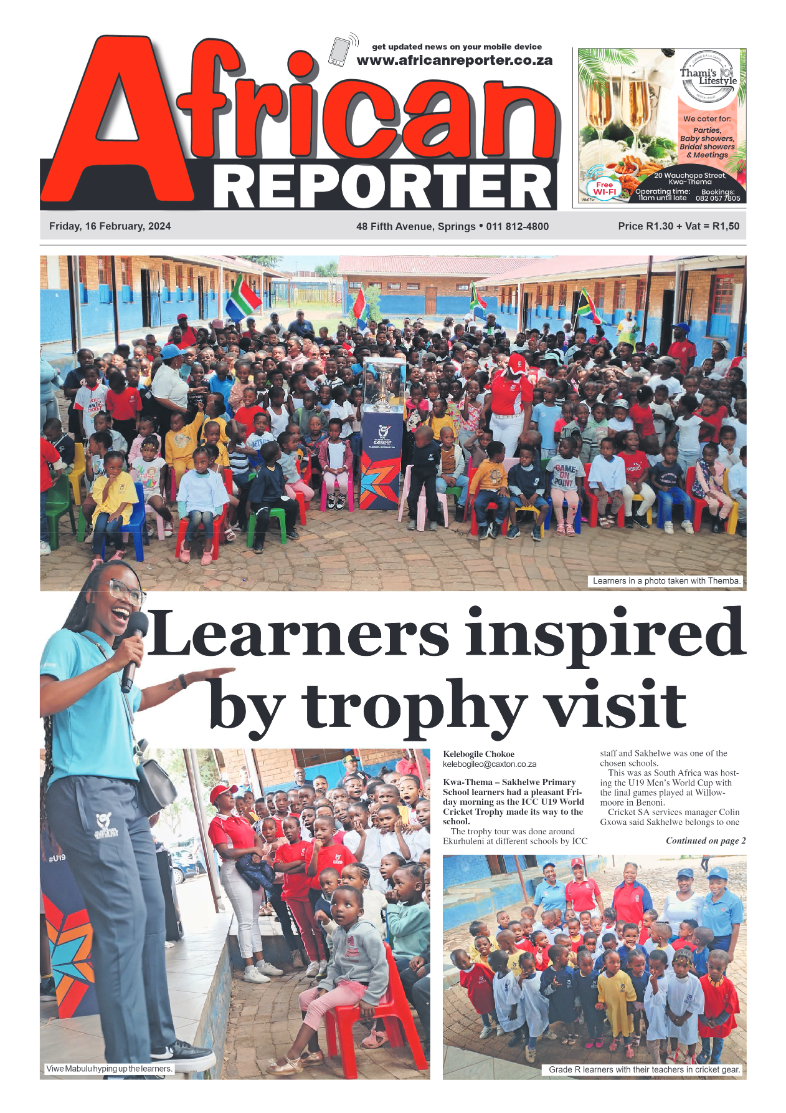 African Reporter 16 February 2024 page 1