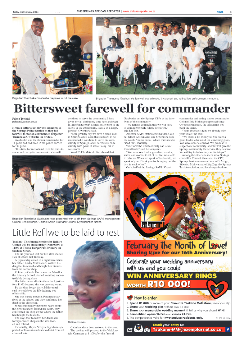 African Reporter 16 February 2024 page 3