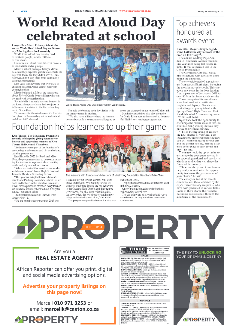 African Reporter 16 February 2024 page 8
