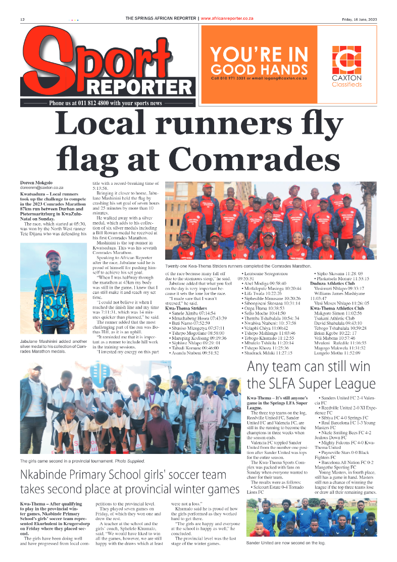 African Reporter 16 June 2023 page 12