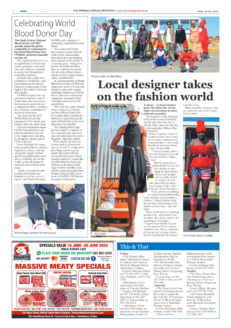 African Reporter 16 June 2023 page 4