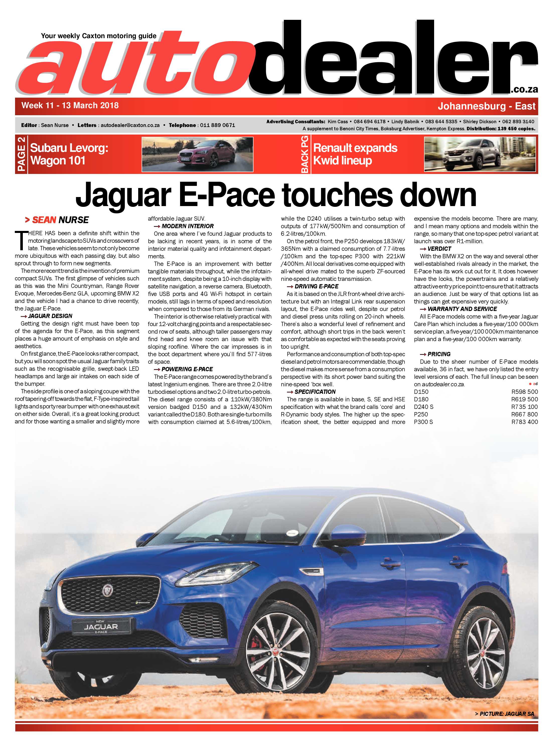 African Reporter 16 March 2018 page 17