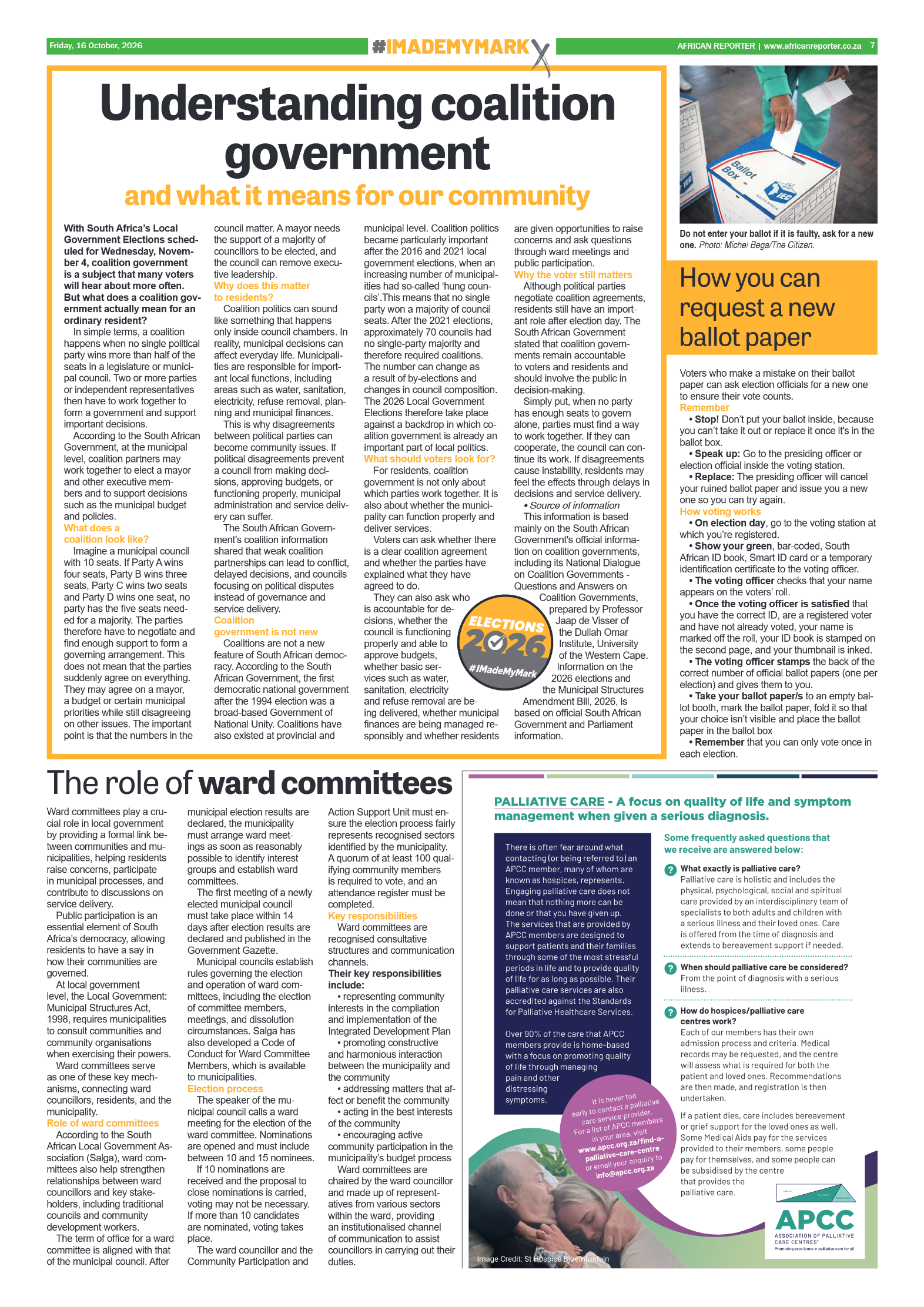 African Reporter 16 October 2026 page 7