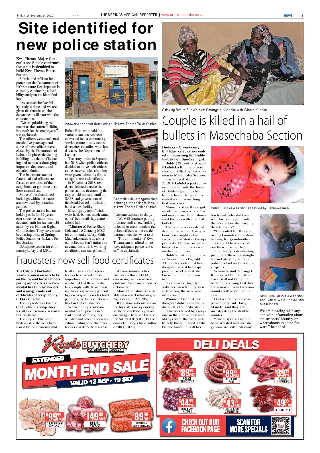 African Reporter 16 Sep 2022 page 3