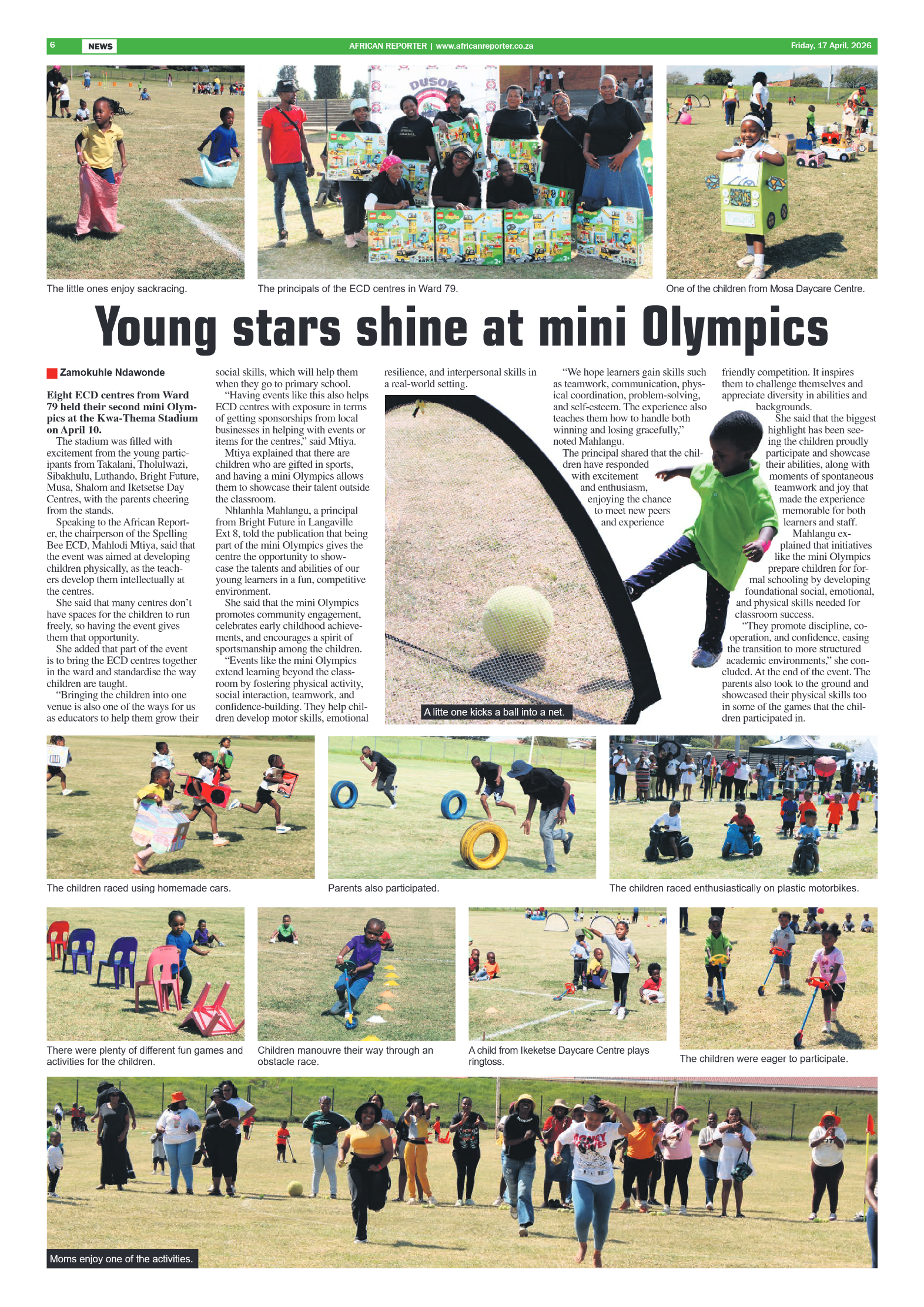 African Reporter 17 April 2026 page 6