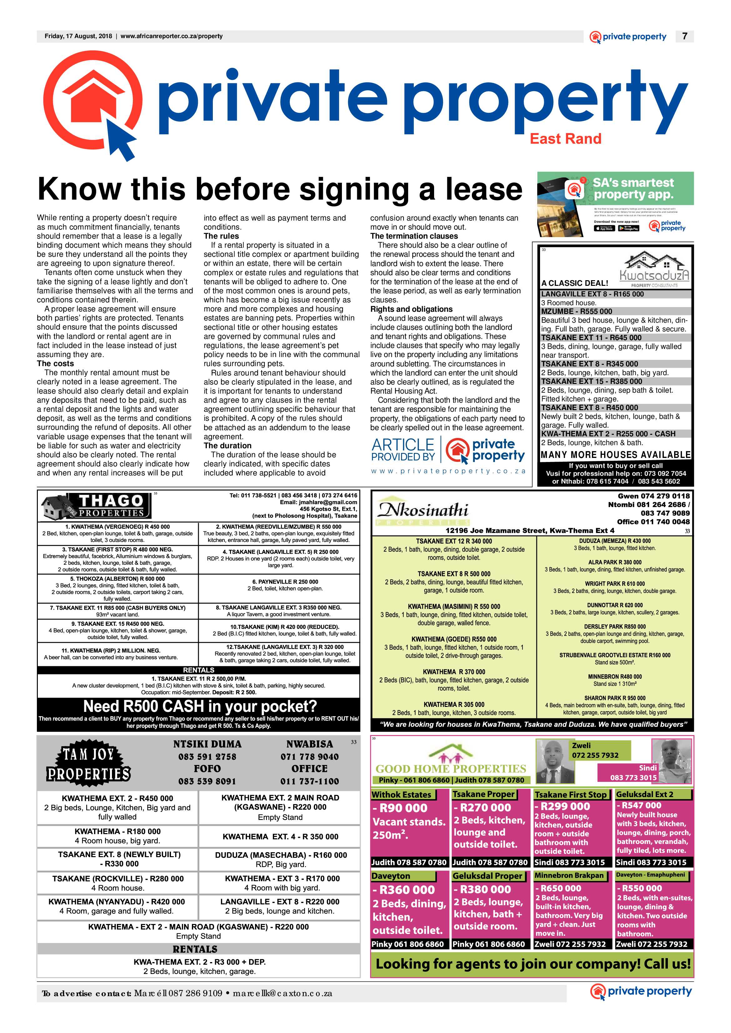 African Reporter 17 August 2018 page 7