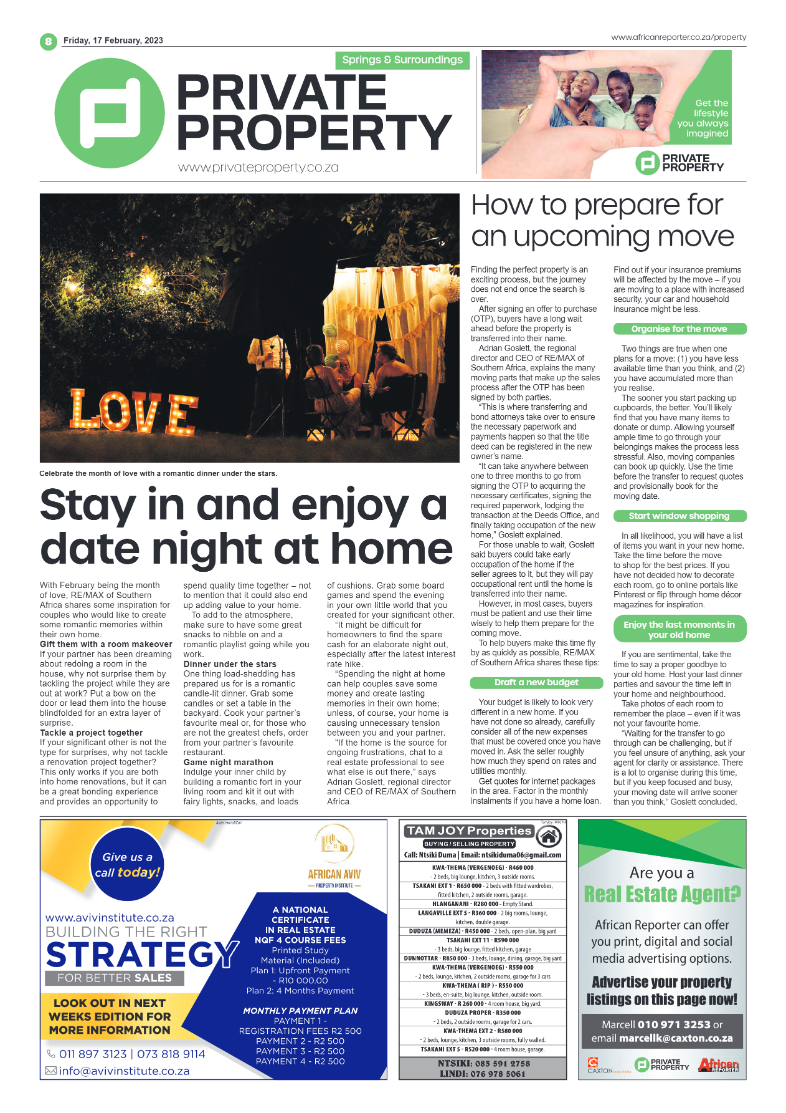 African Reporter 17 February 2023 page 8
