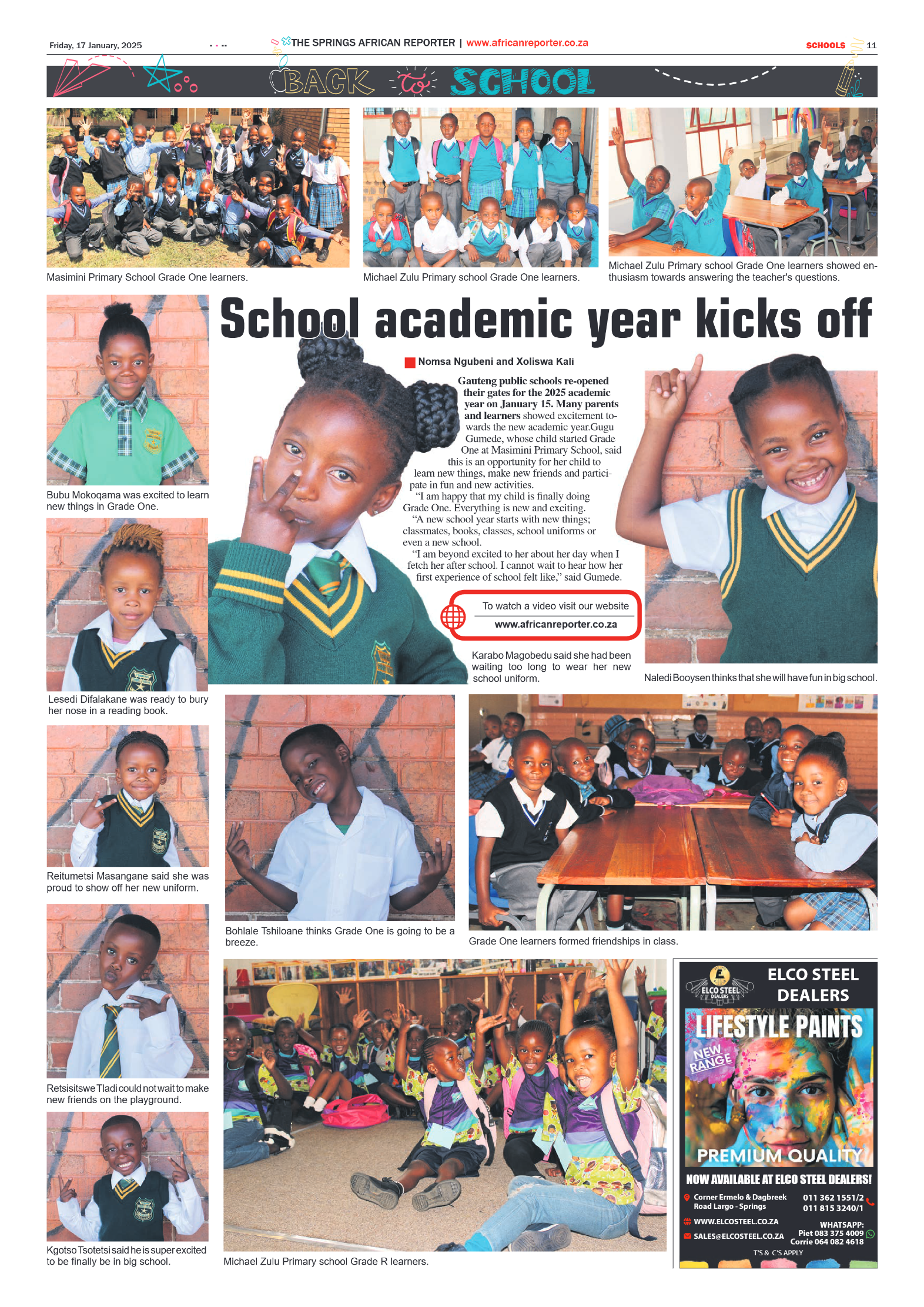 African Reporter 17 January 2025 page 11
