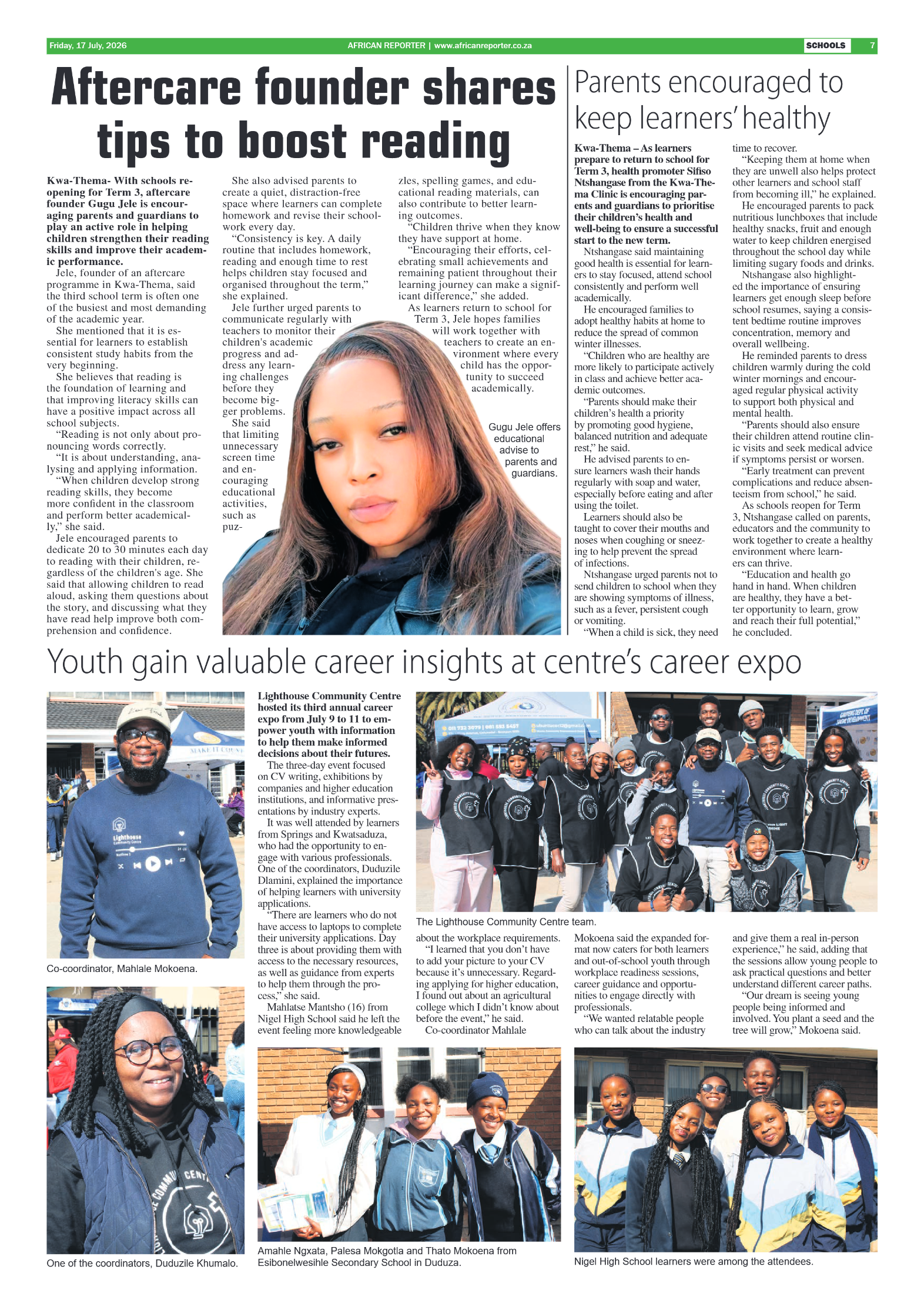 African Reporter 17 July 2026 page 7