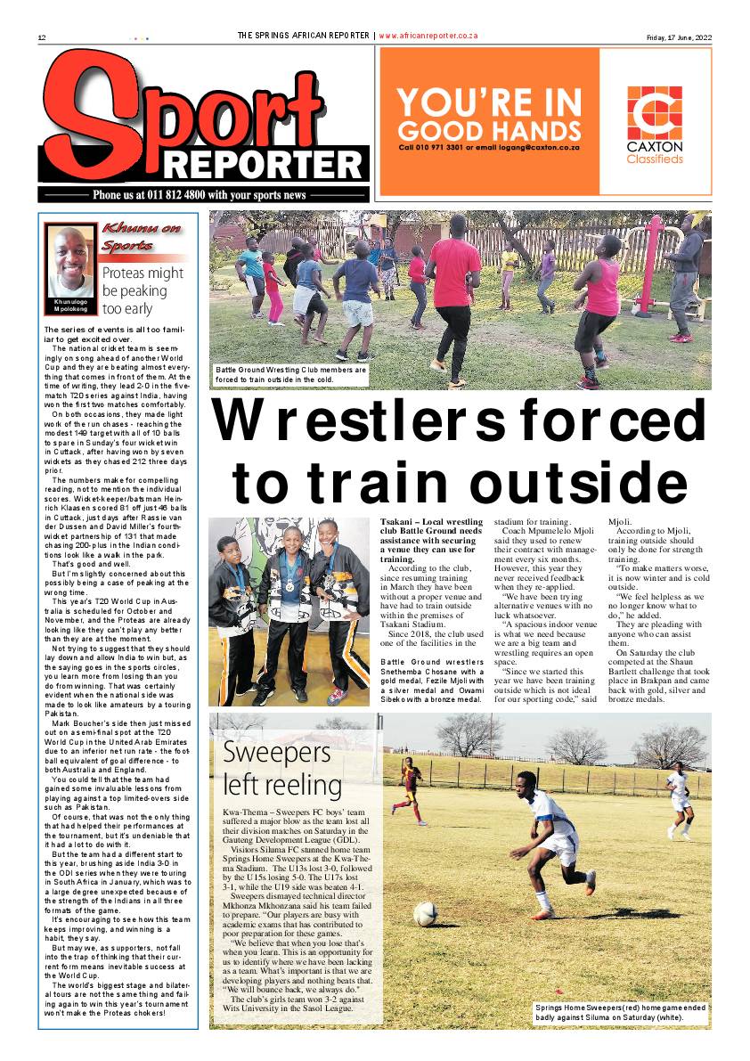 African Reporter 17 June 2022 page 12