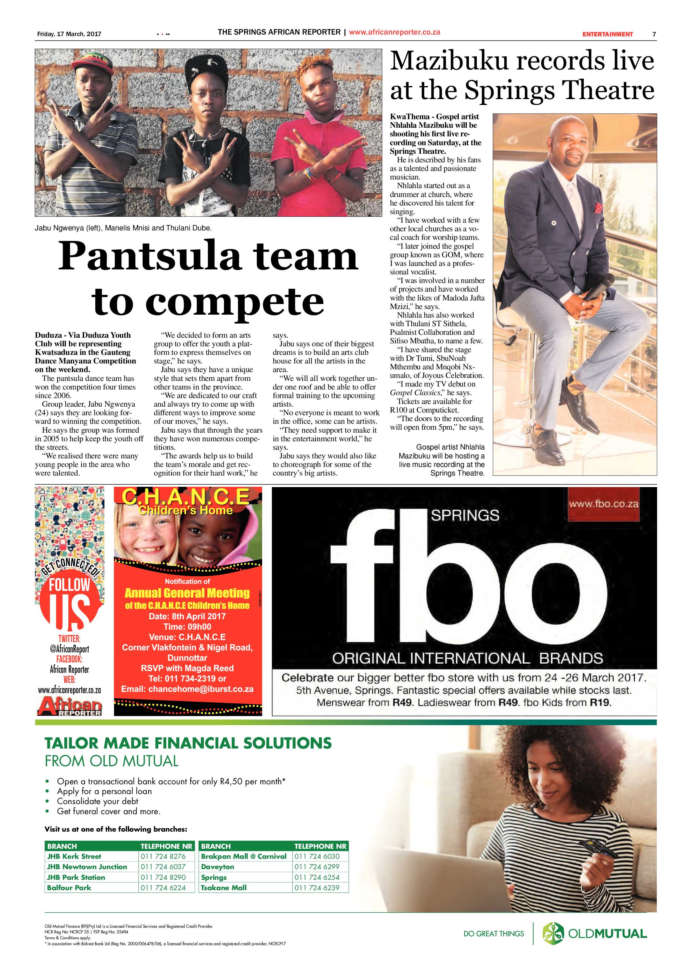 African Reporter 17 March 2017 page 7