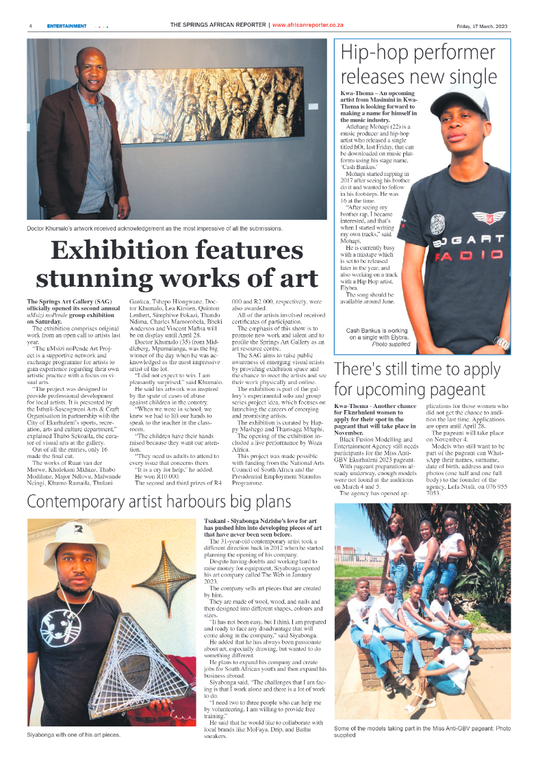 African Reporter 17 March 2023 page 4