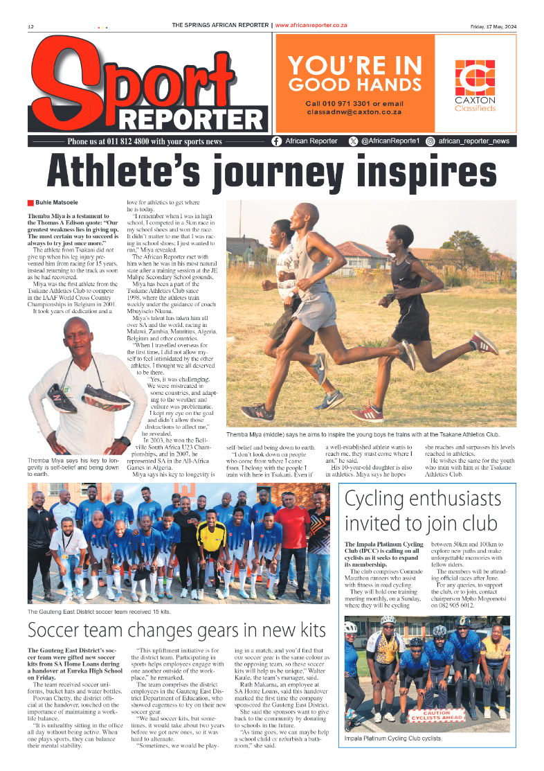 African Reporter 17 May 2024 page 12