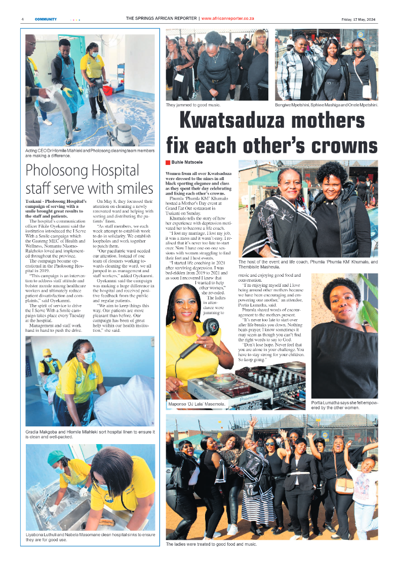 African Reporter 17 May 2024 page 4