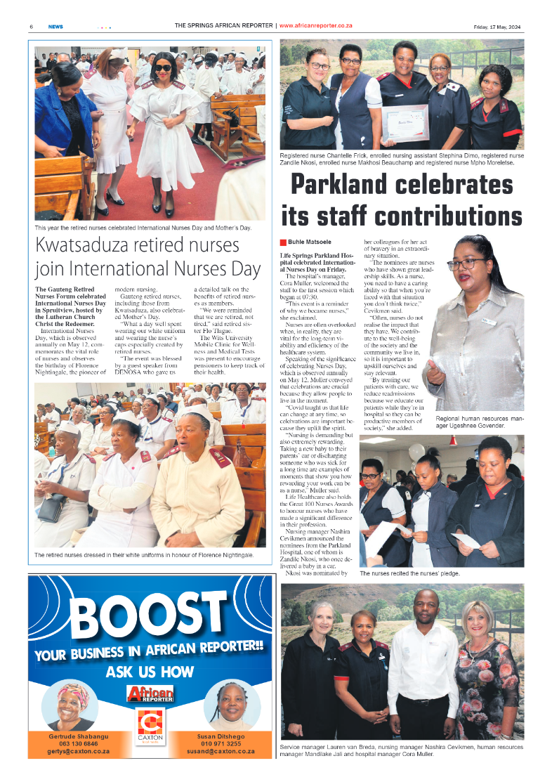 African Reporter 17 May 2024 page 6