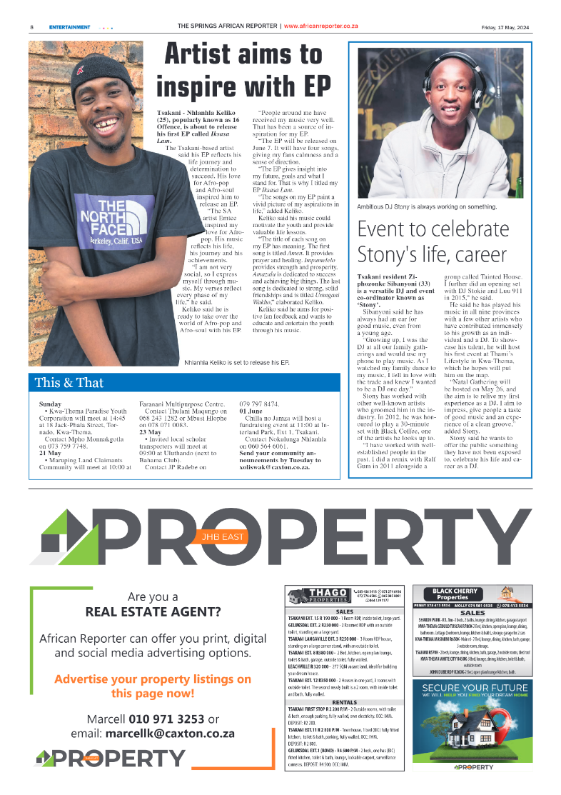 African Reporter 17 May 2024 page 8