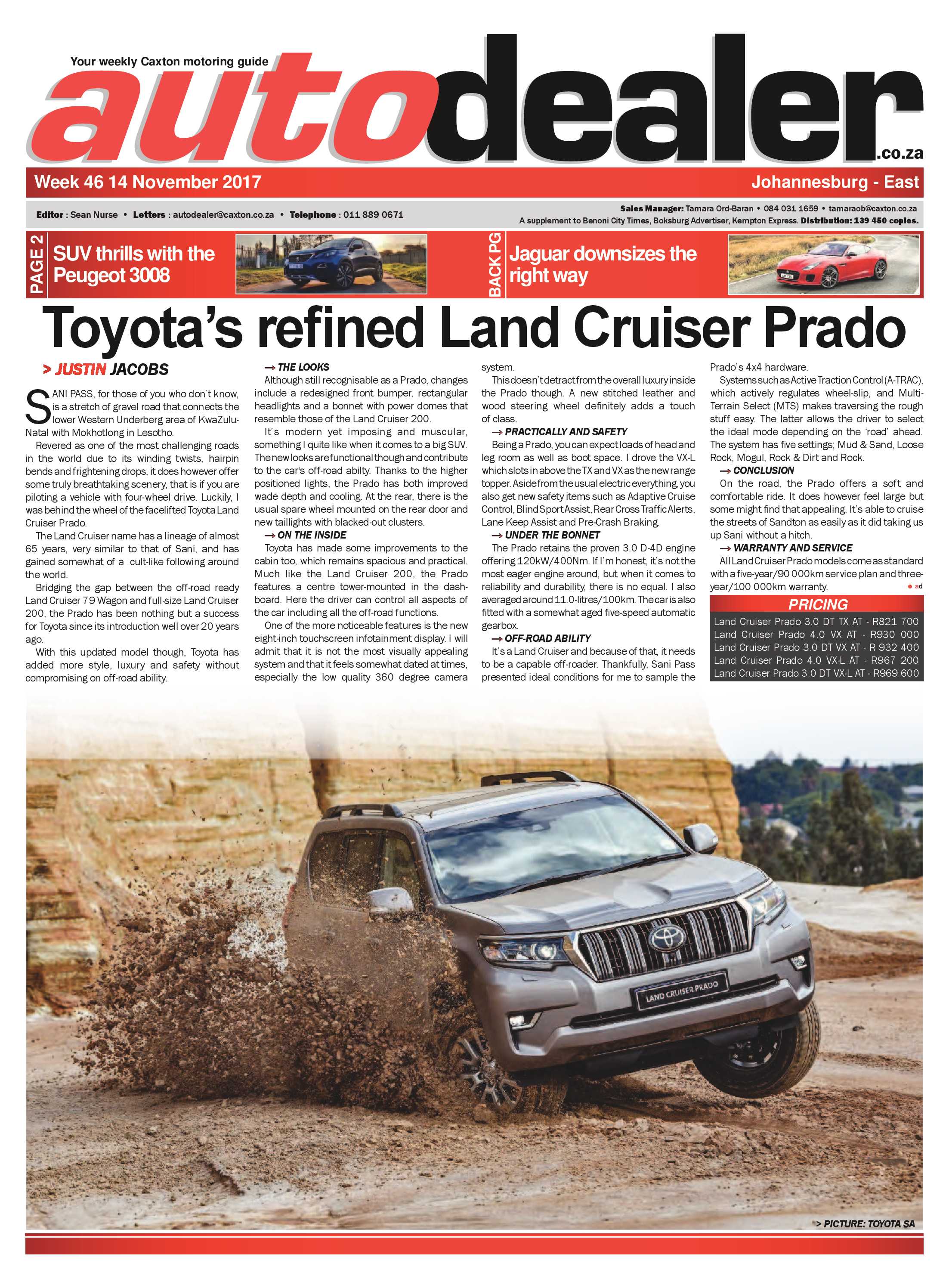 African Reporter 17 November 2017 page 17