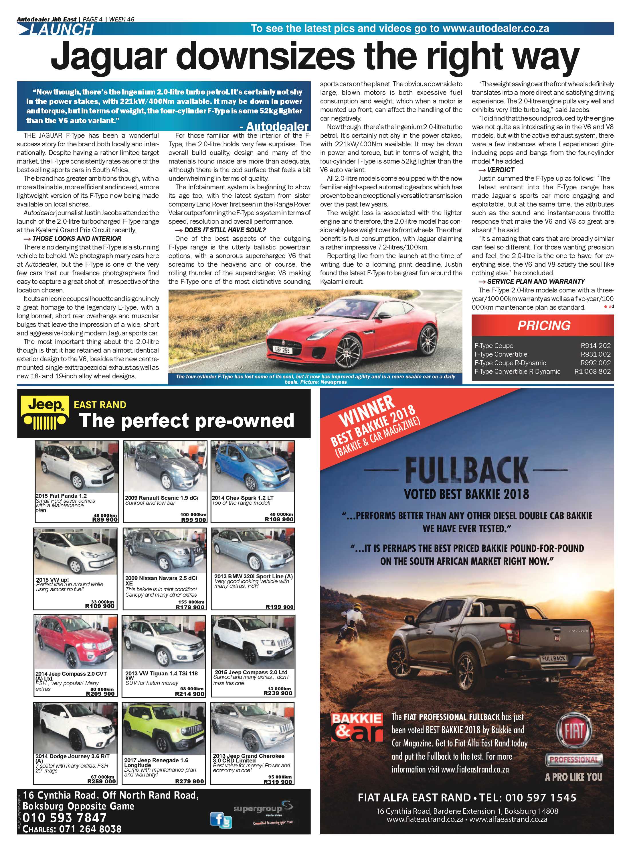 African Reporter 17 November 2017 page 20