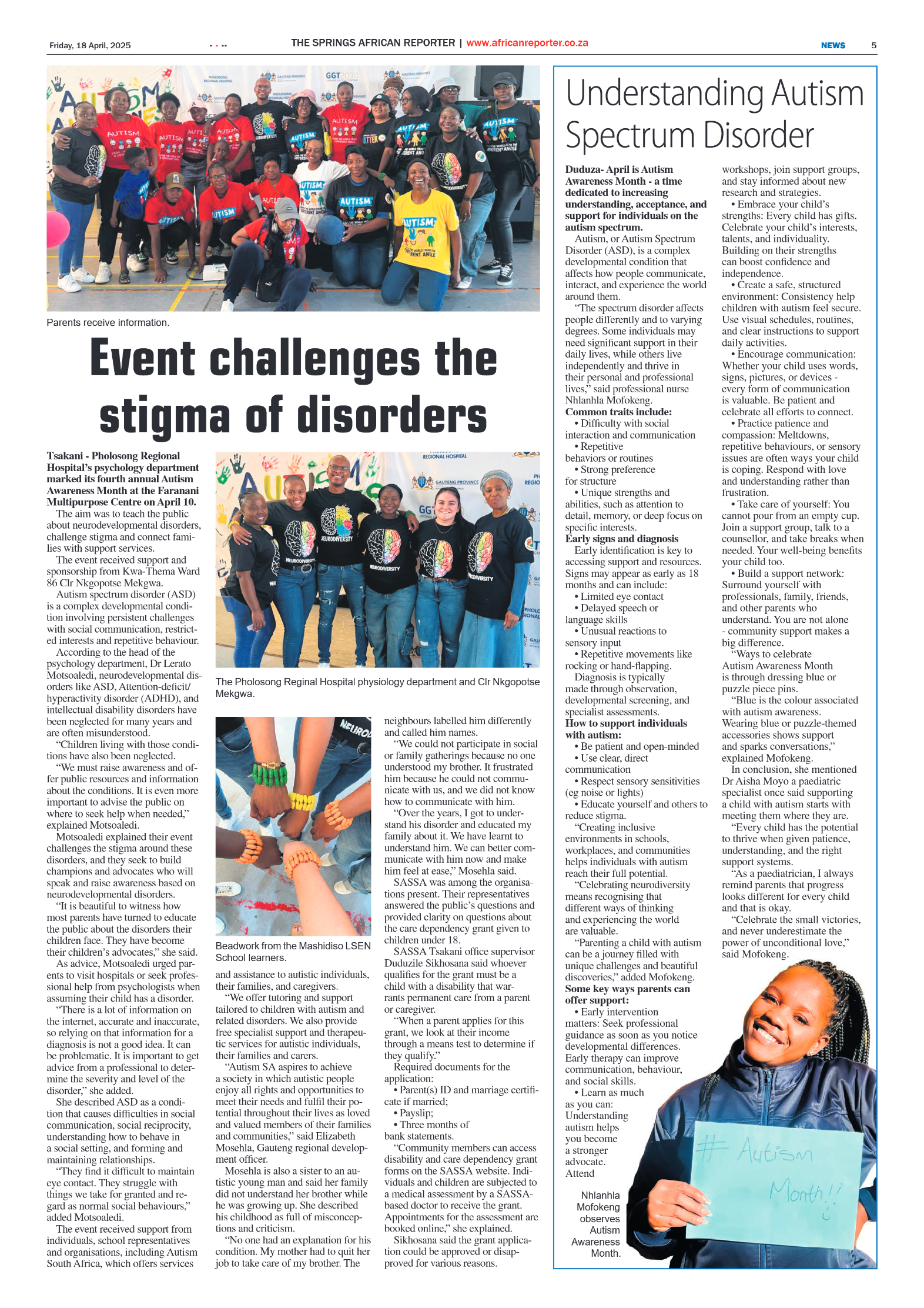 African Reporter 18 April 2025 page 5