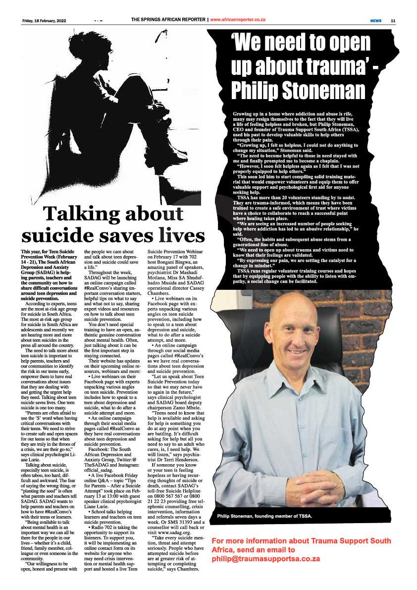African Reporter 18 February 2022 page 11