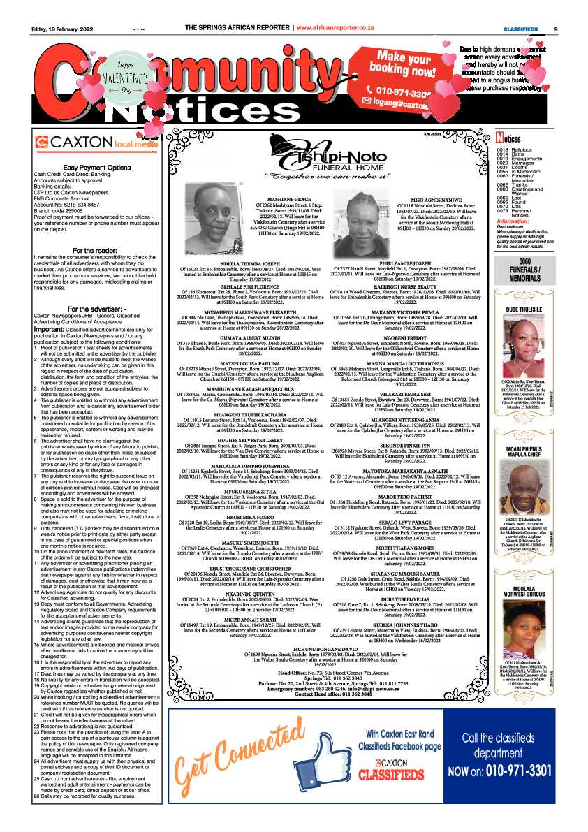 African Reporter 18 February 2022 page 9