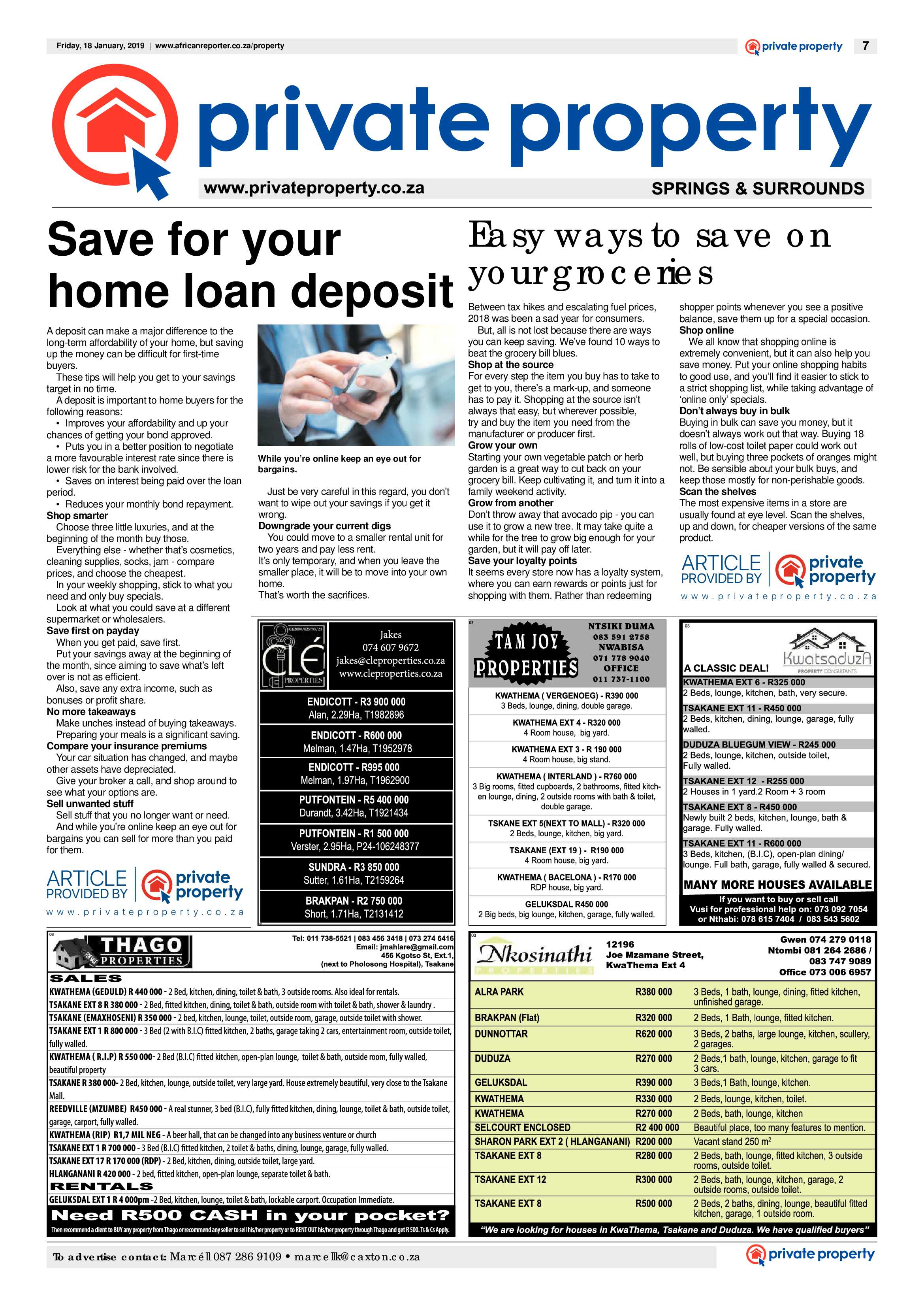 African Reporter 18 January 2019 page 7