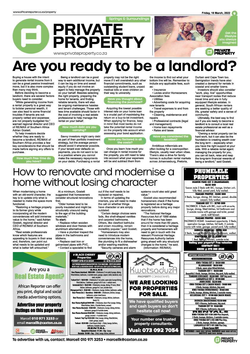 African Reporter 18 March 2022 page 9