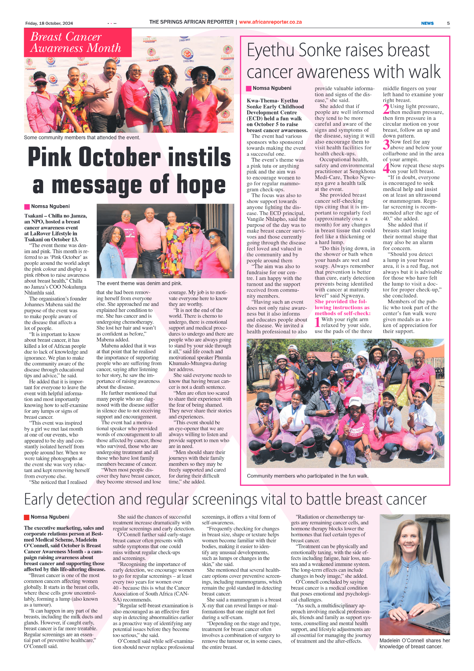 African Reporter 18 October 2024 page 5