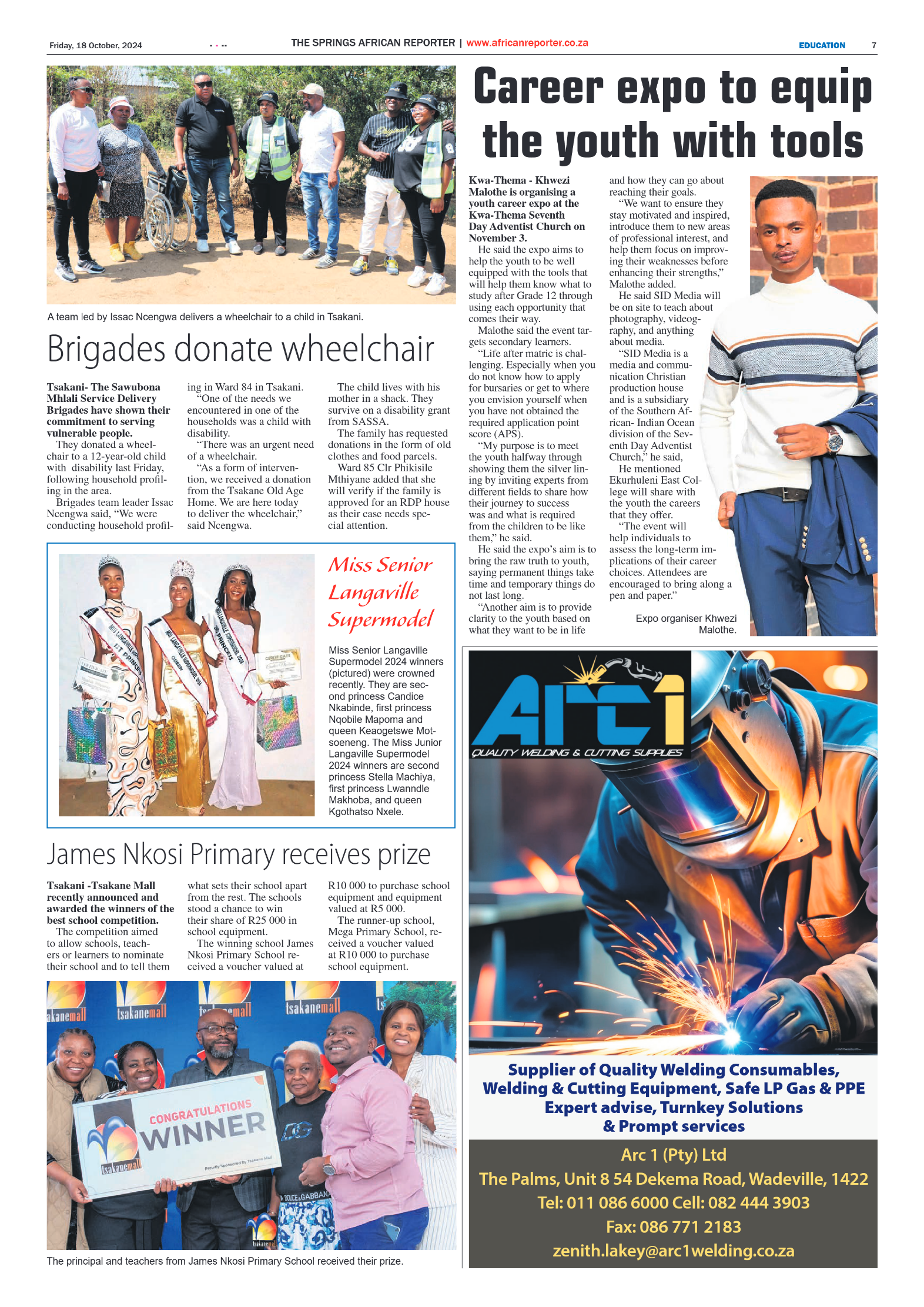 African Reporter 18 October 2024 page 7