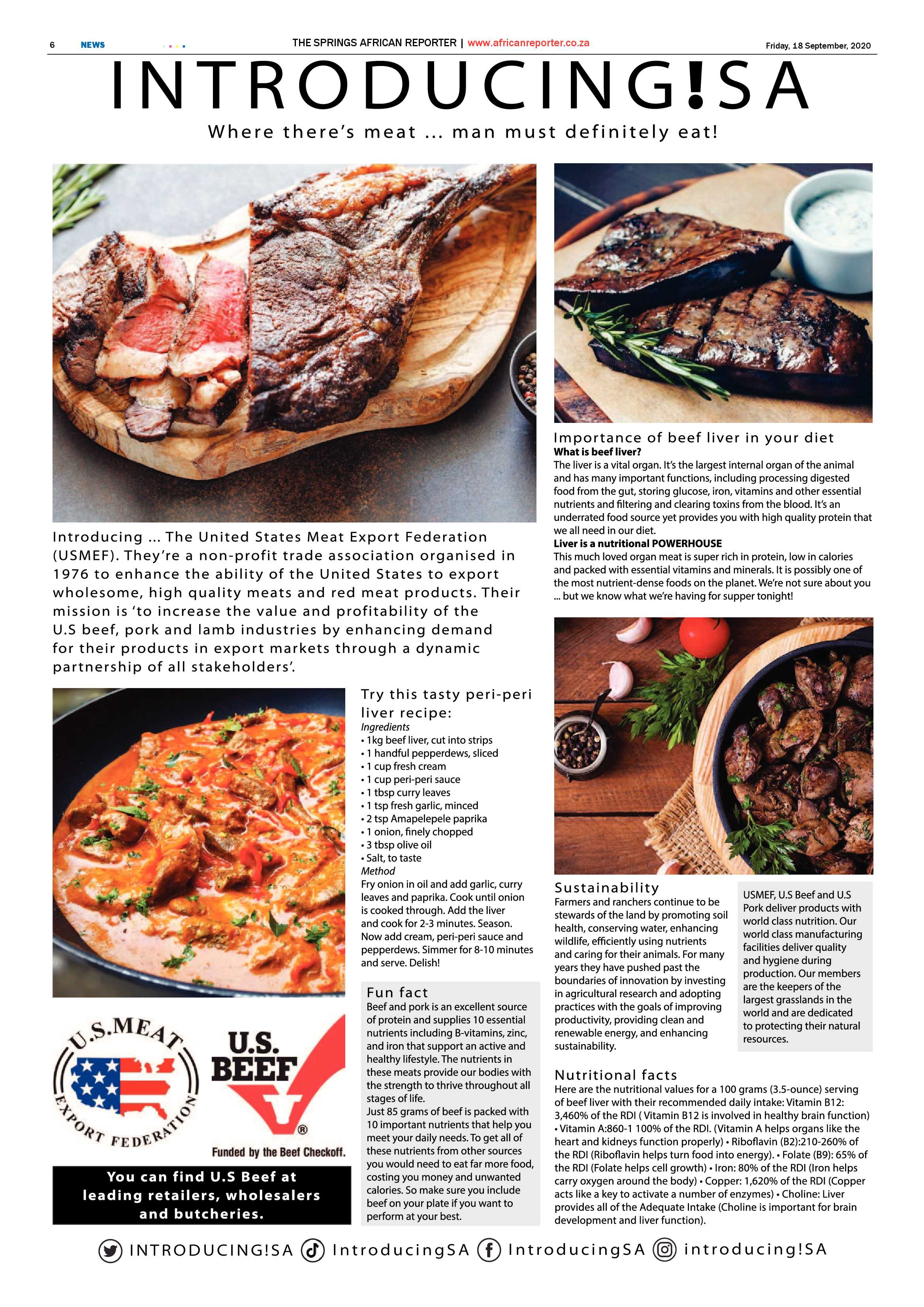 African Reporter 18 September 2020 page 6