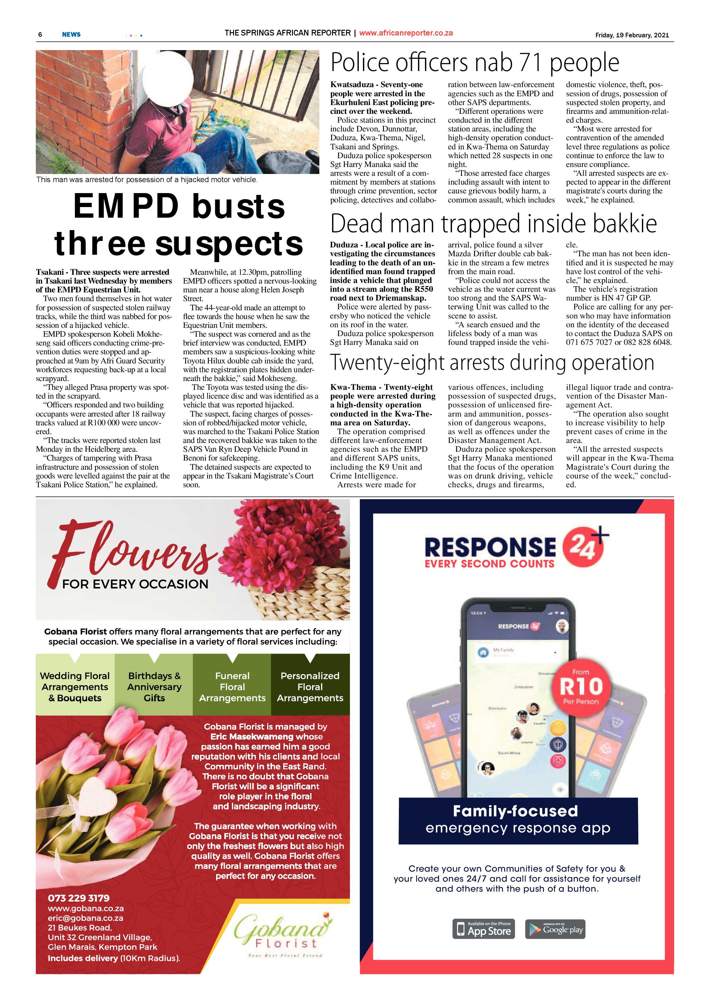 African Reporter 19 February 2021 page 6