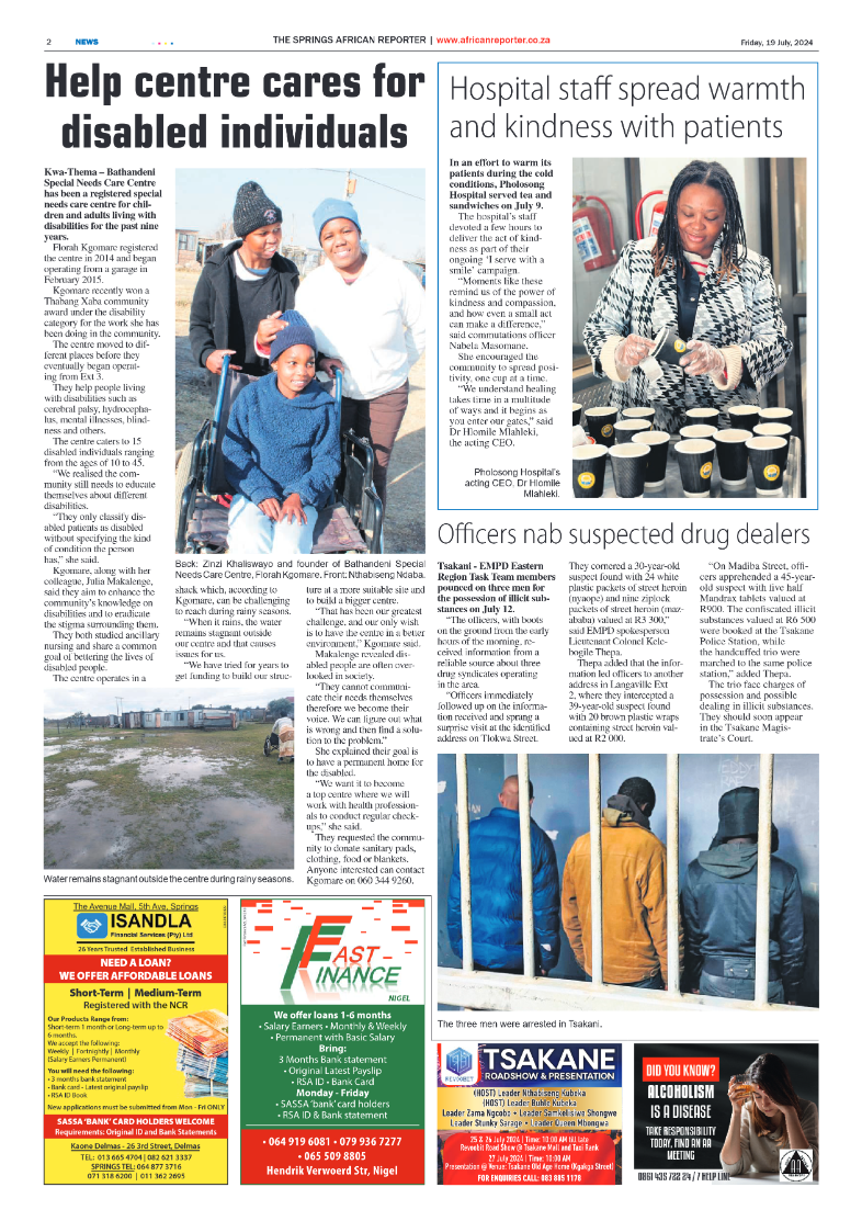 African Reporter 19 July 2024 page 2
