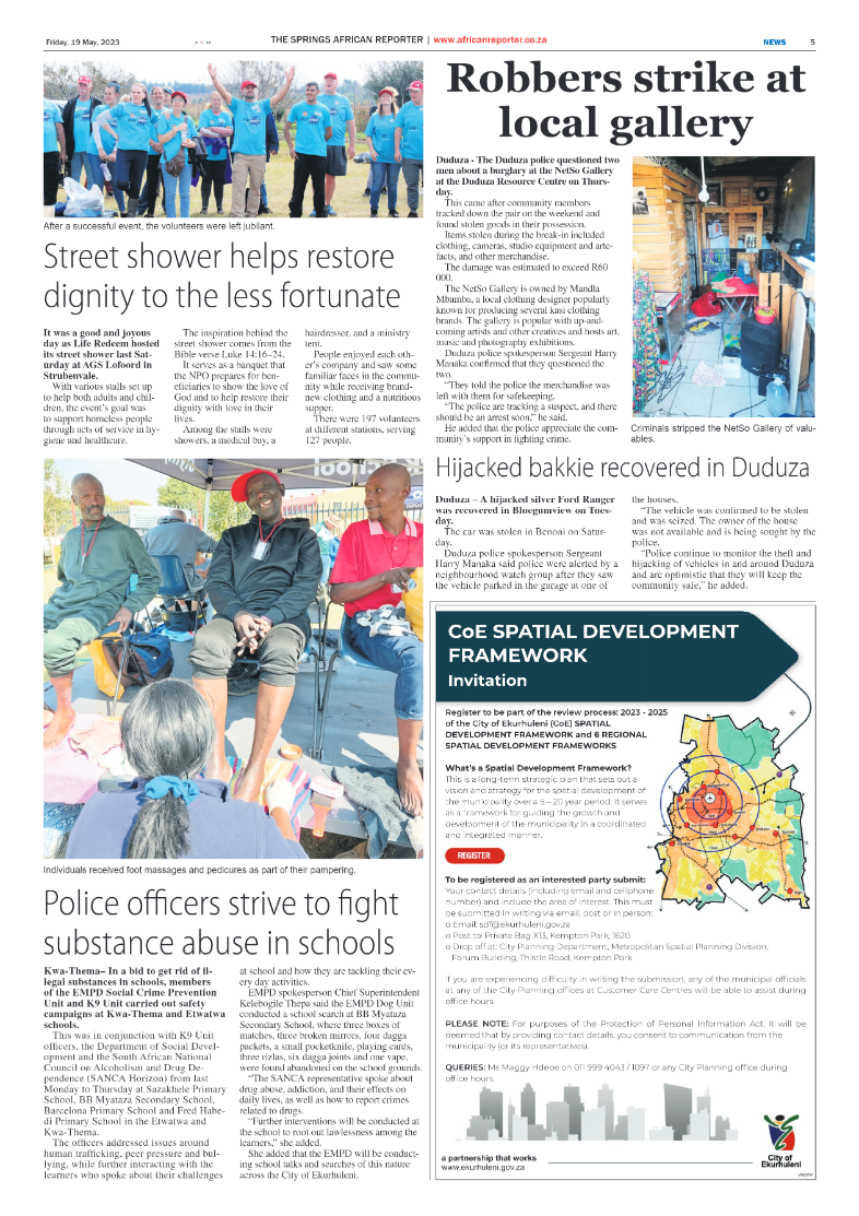 African Reporter 19 May 2023 page 5