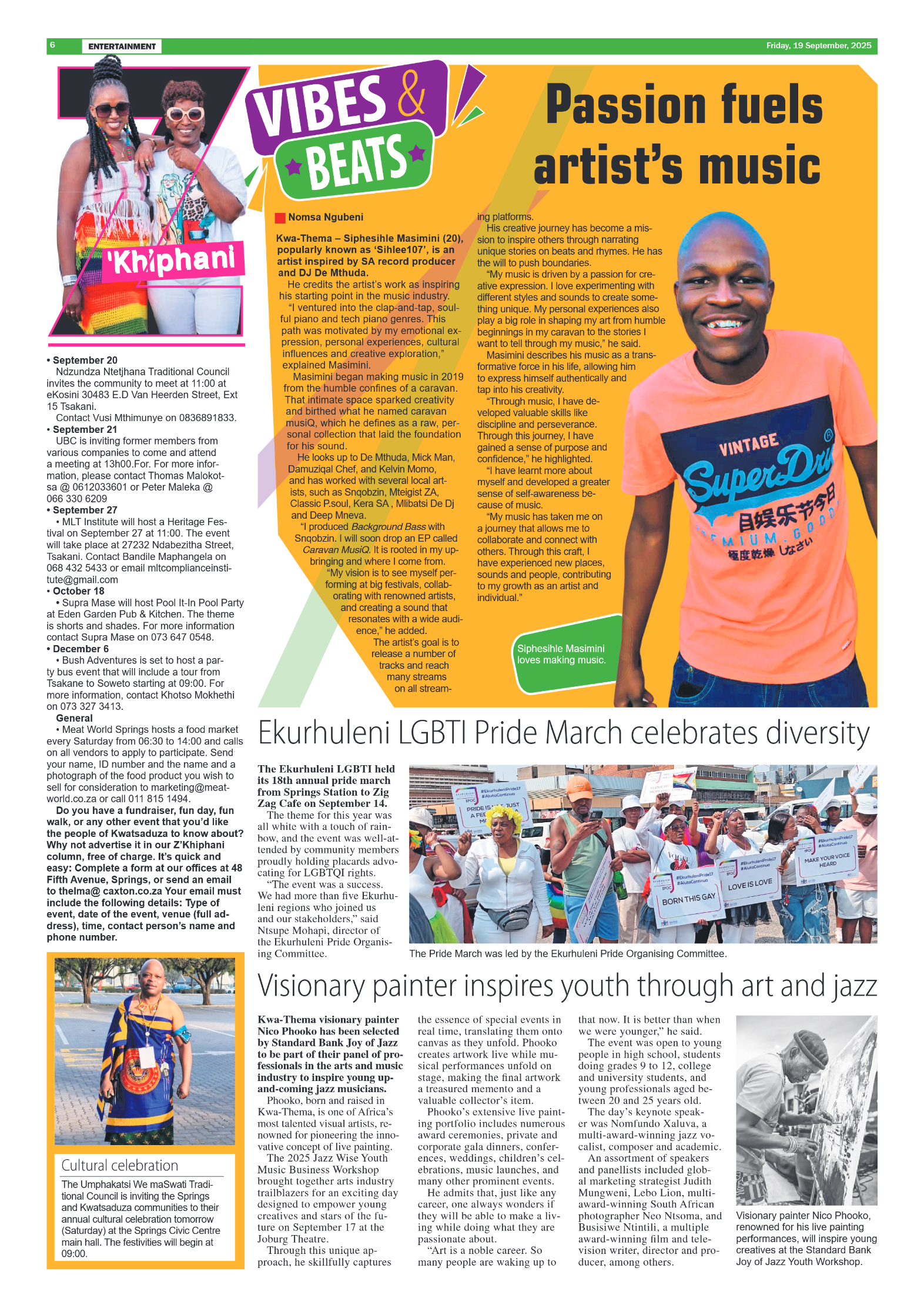 African Reporter 19 September 2025 page 6