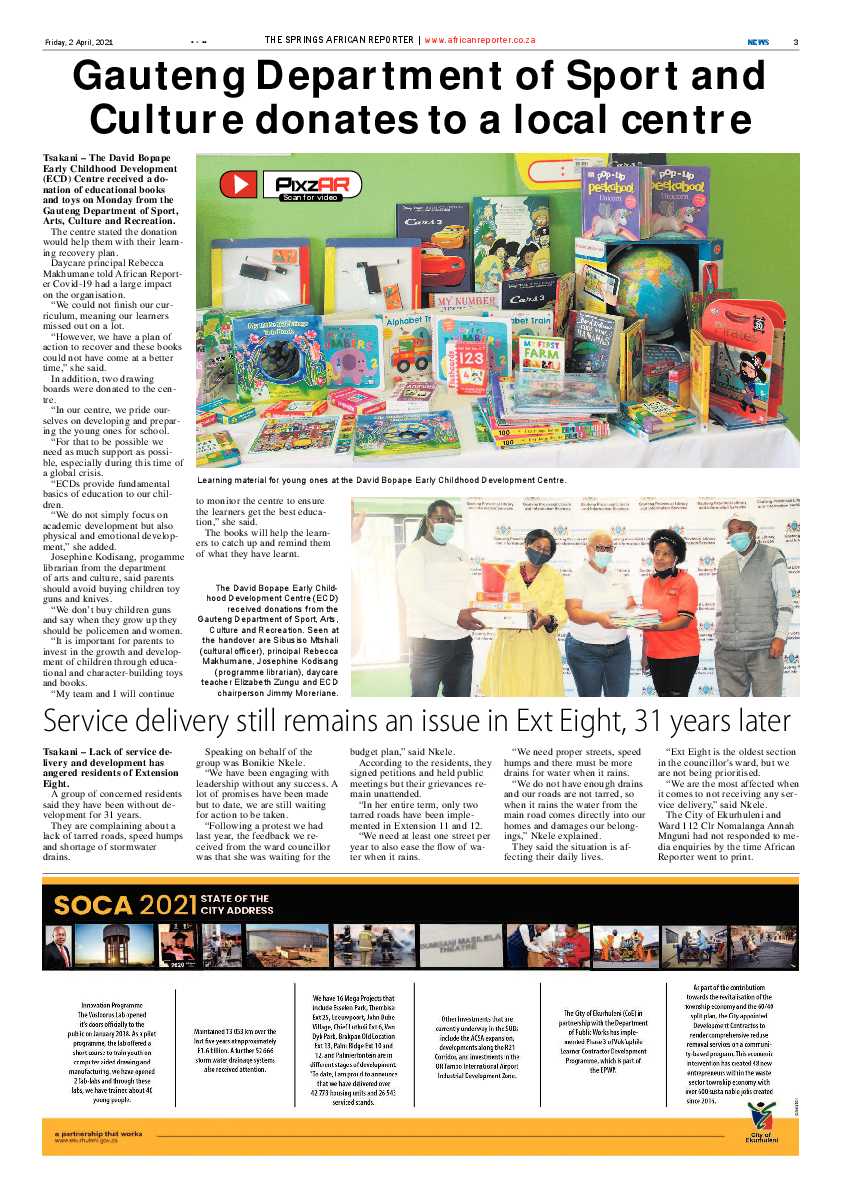 African Reporter 1 April 2021 page 3