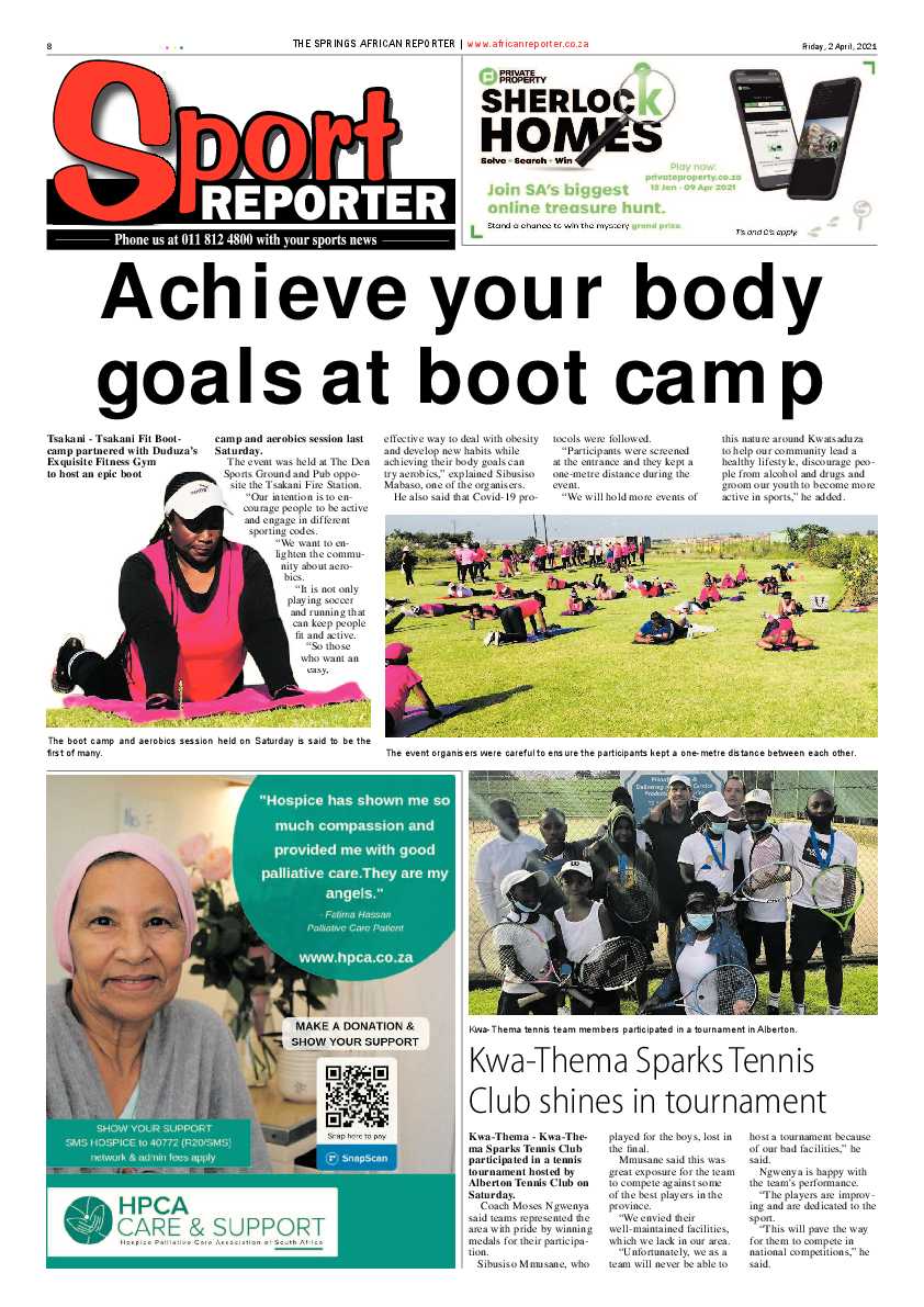 African Reporter 1 April 2021 page 8