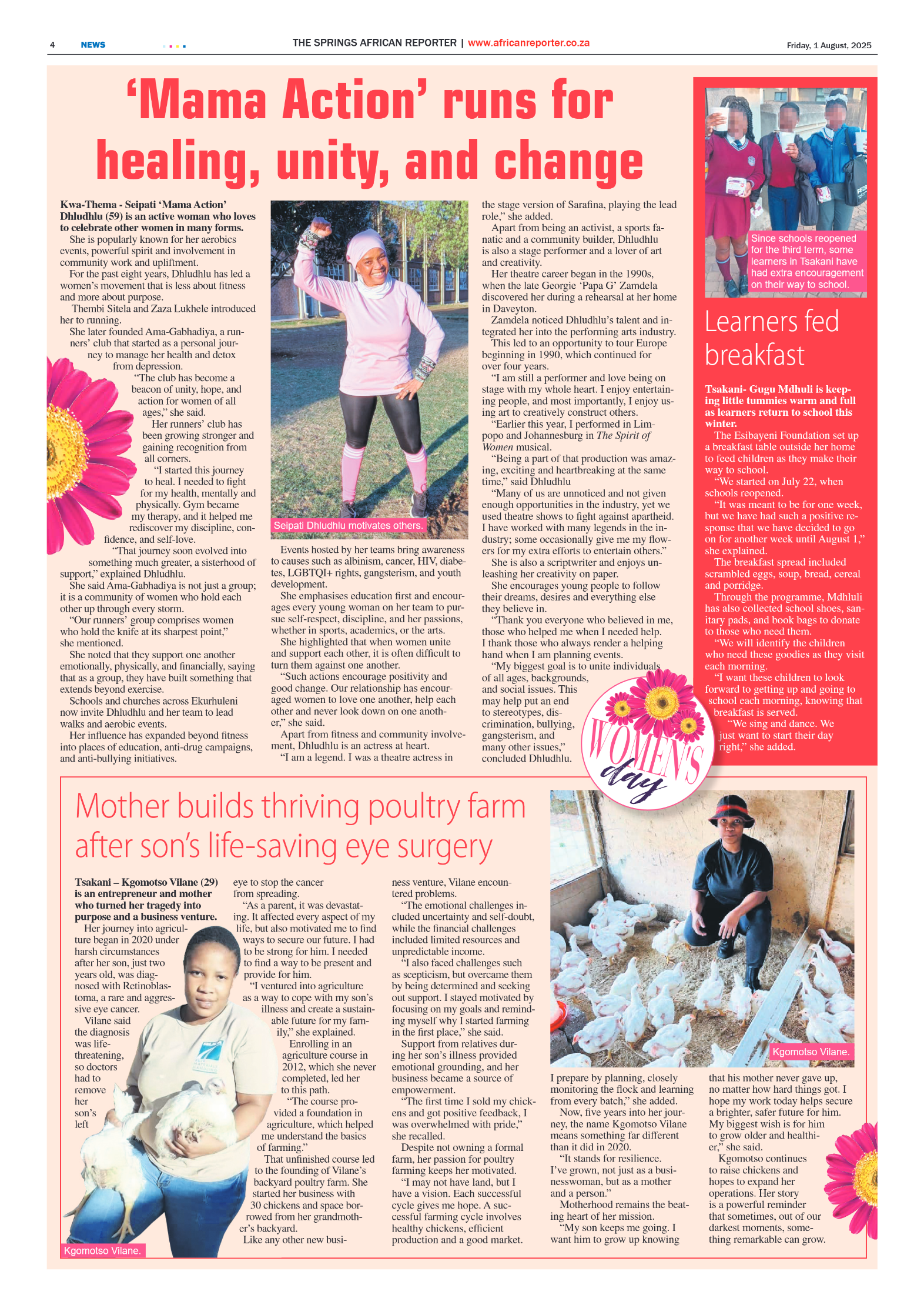 African Reporter 1 August 2025 page 4