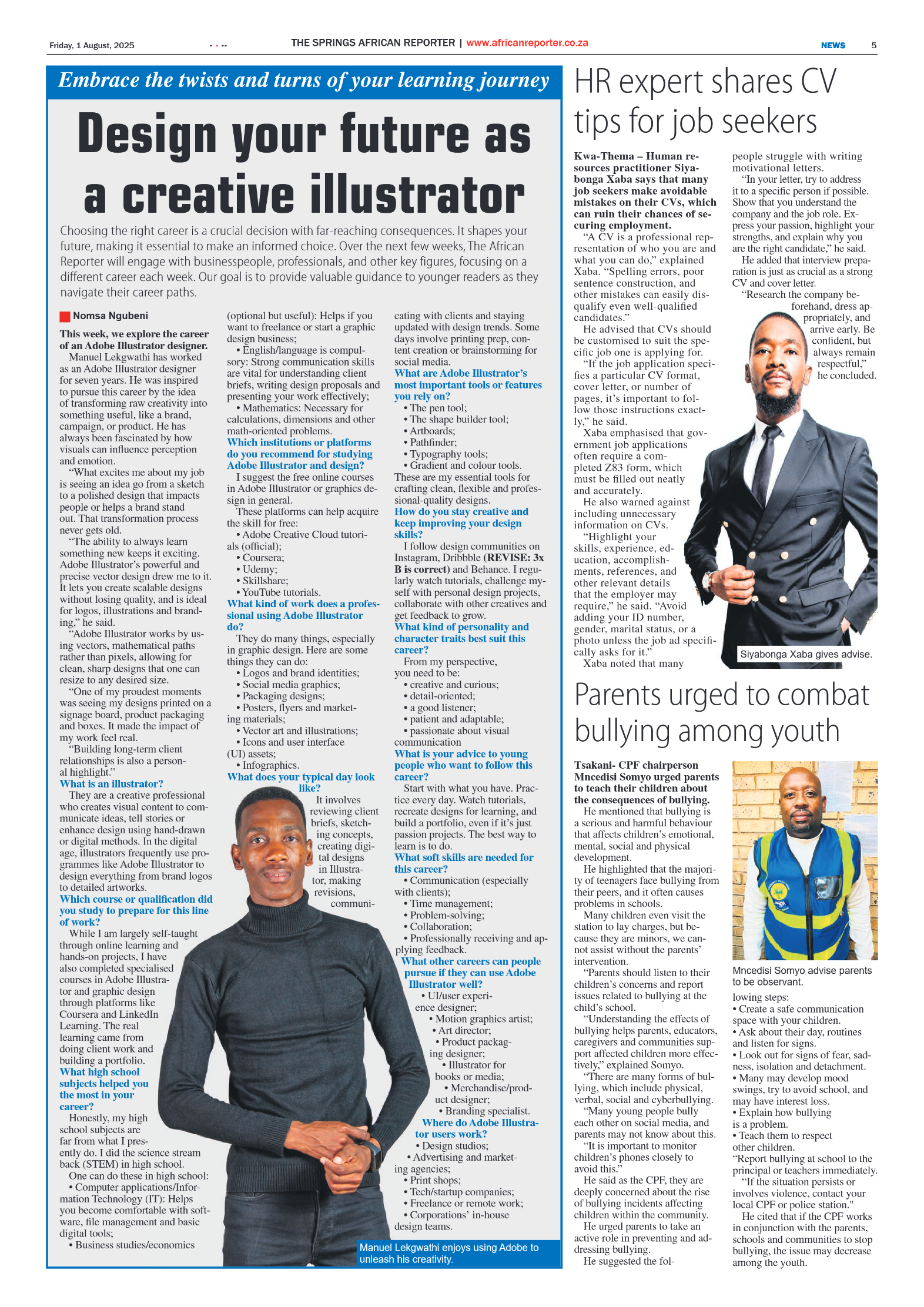 African Reporter 1 August 2025 page 5