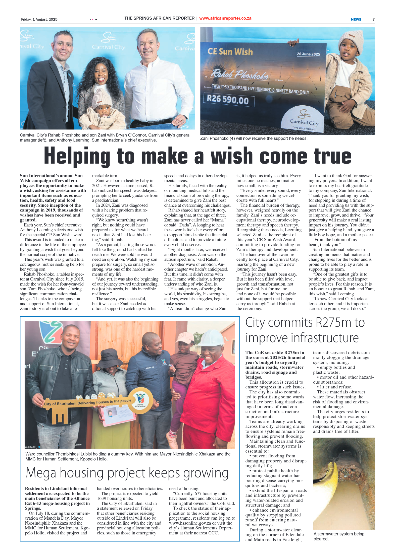 African Reporter 1 August 2025 page 7
