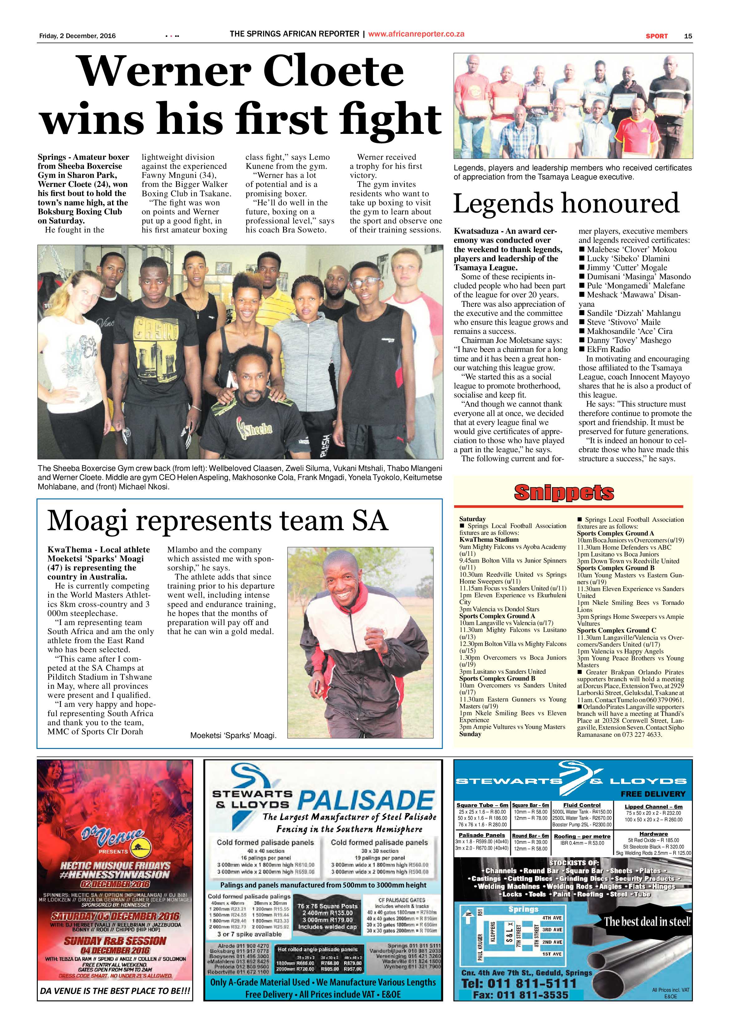 African Reporter 2 Dec 2016 page 15