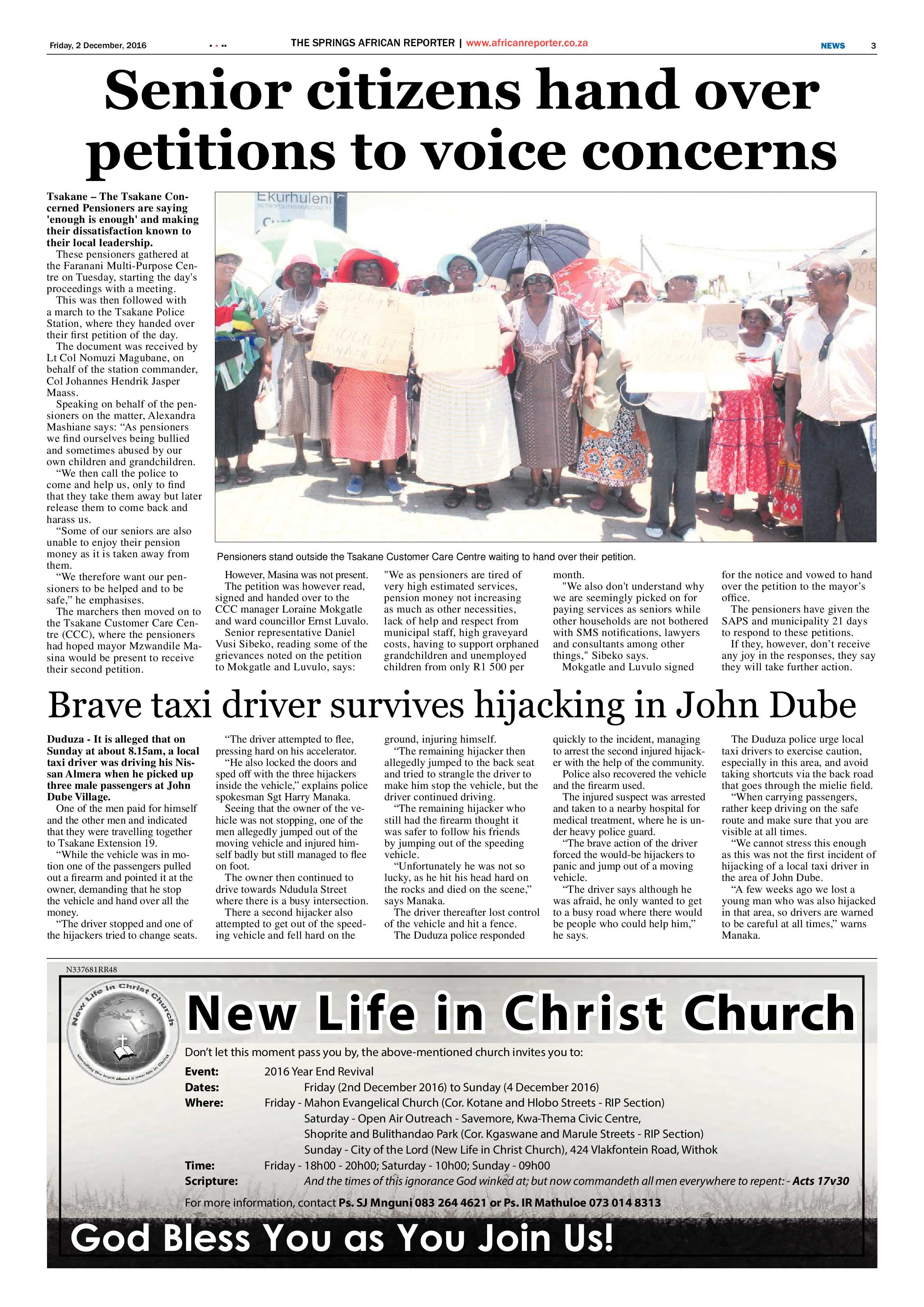 African Reporter 2 Dec 2016 page 3
