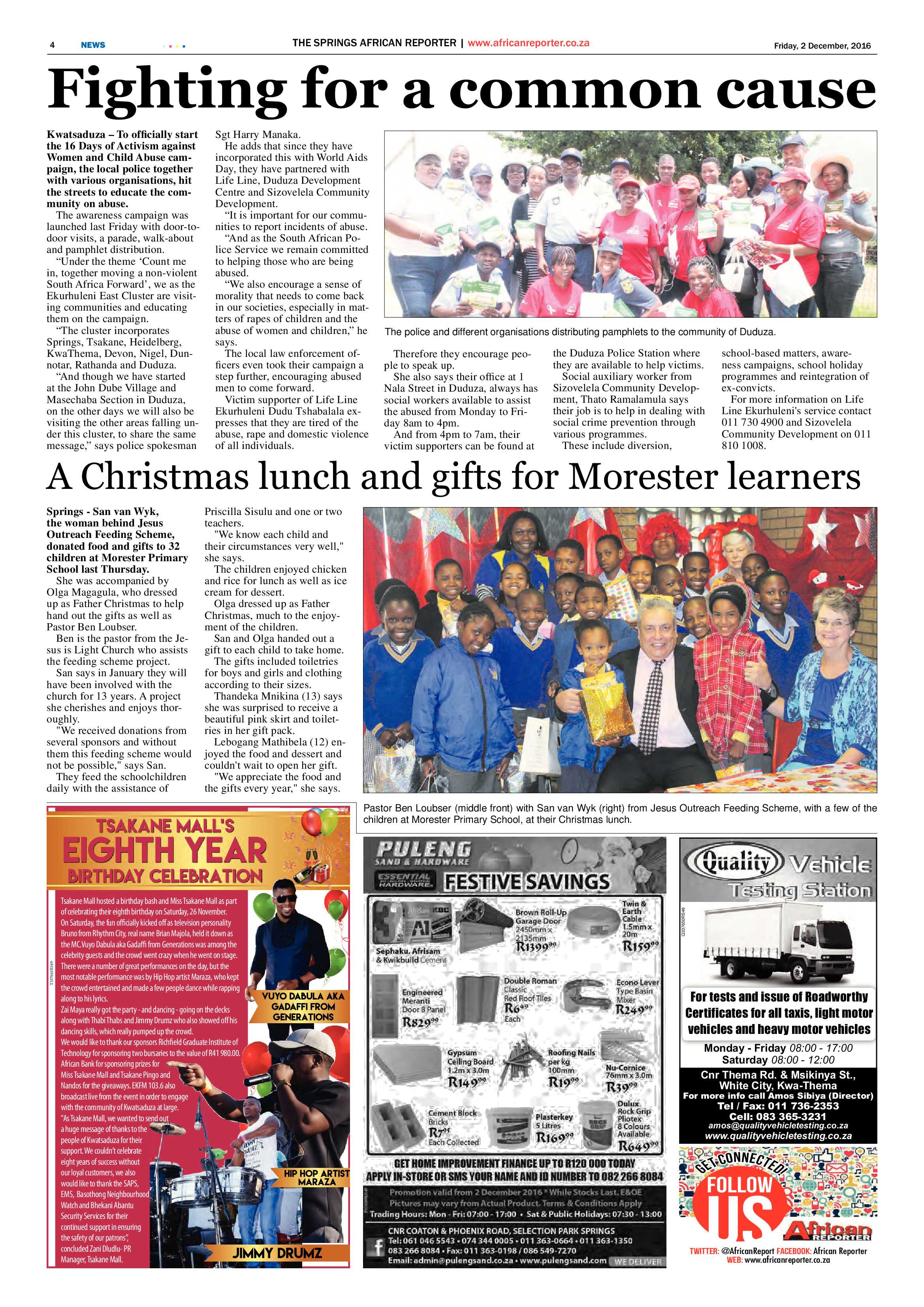 African Reporter 2 Dec 2016 page 4