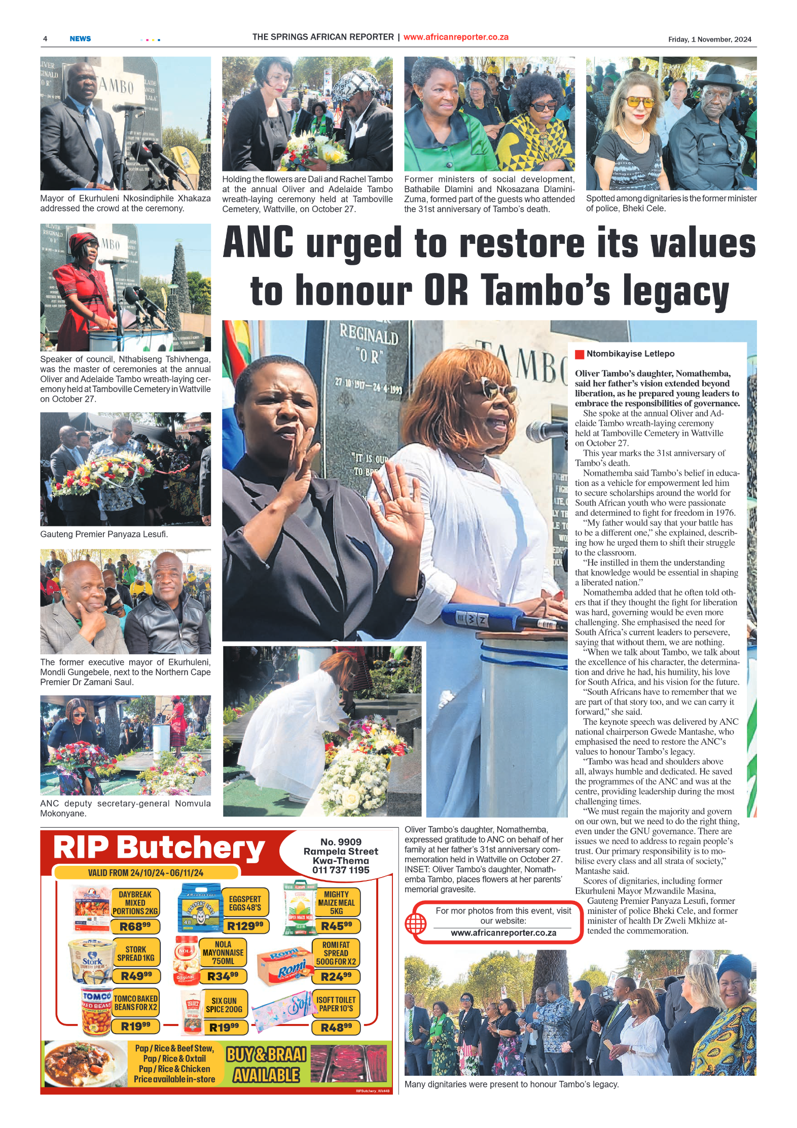 African Reporter 1 November 2024 page 4