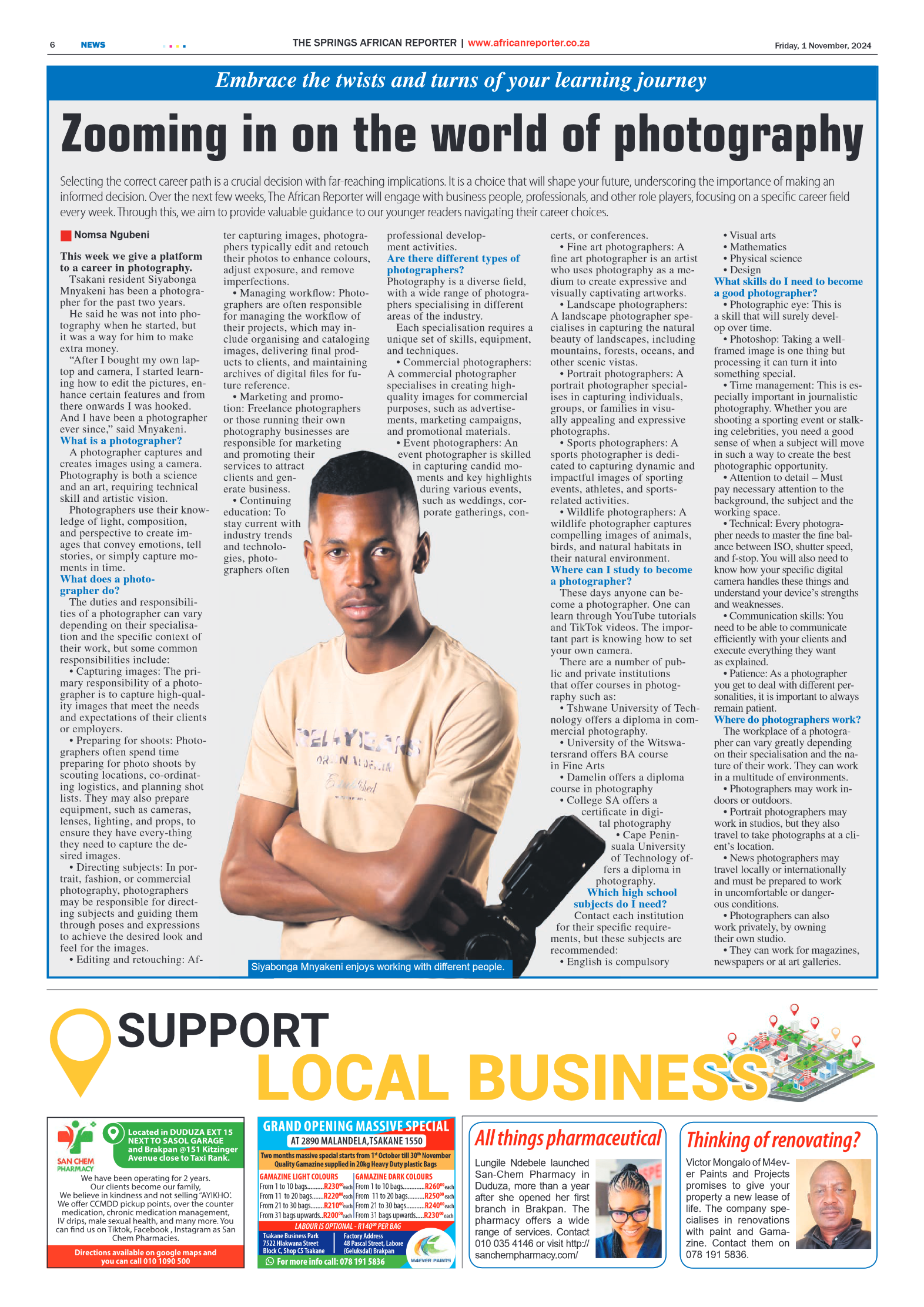 African Reporter 1 November 2024 page 6