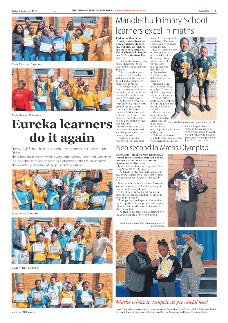African Reporter 1 September 2023 page 7