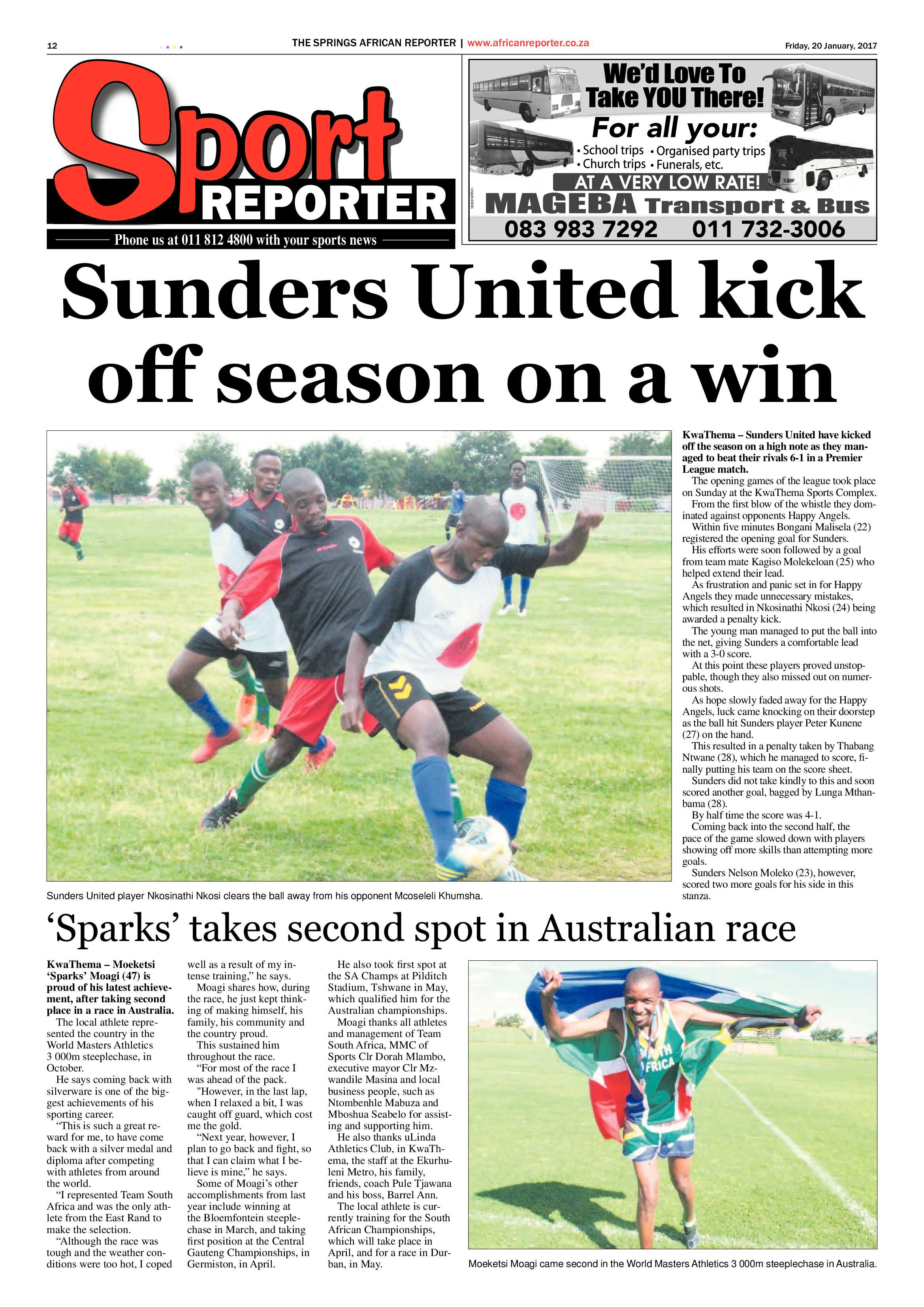 African Reporter 20 January 2017 page 12