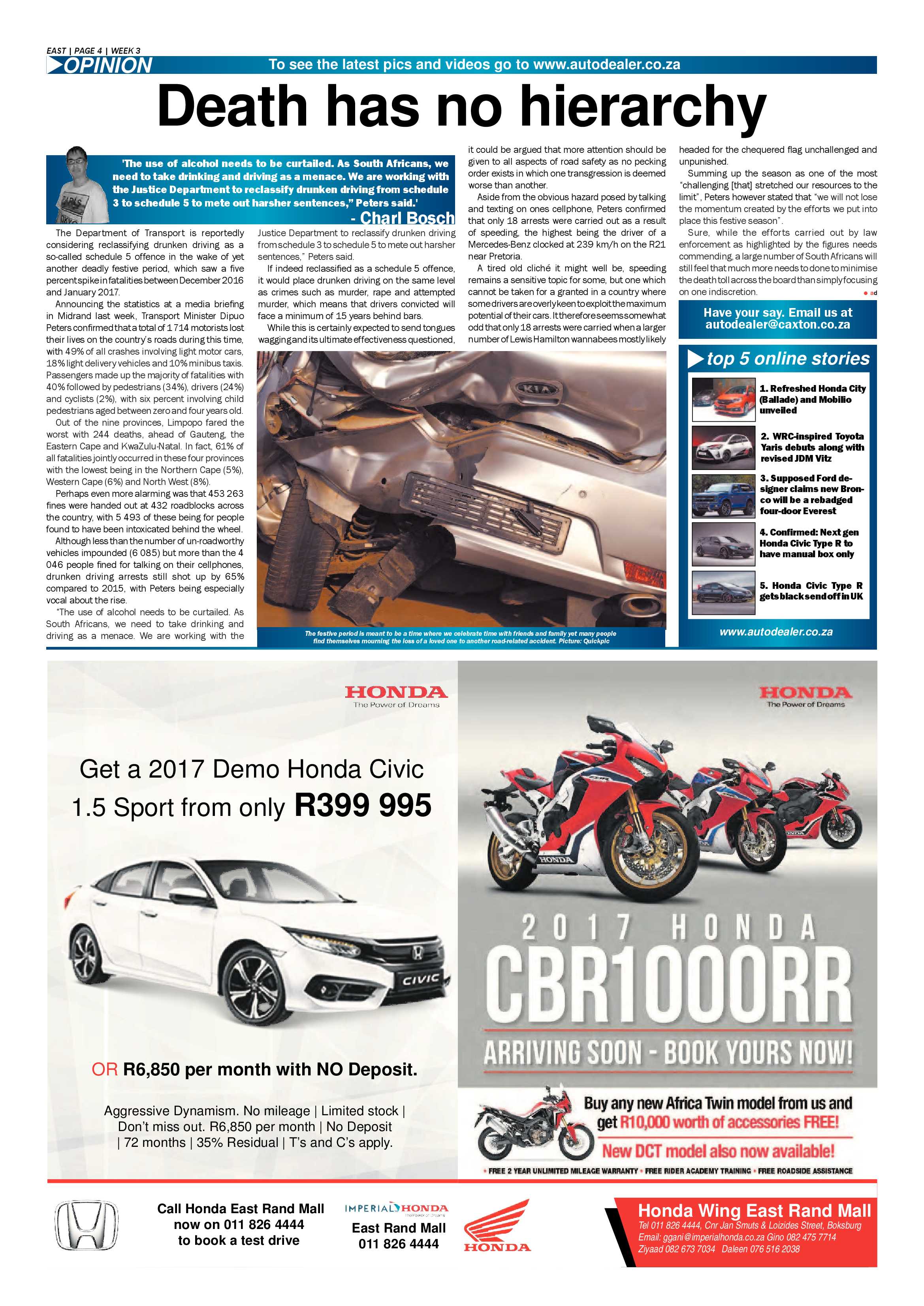 African Reporter 20 January 2017 page 16