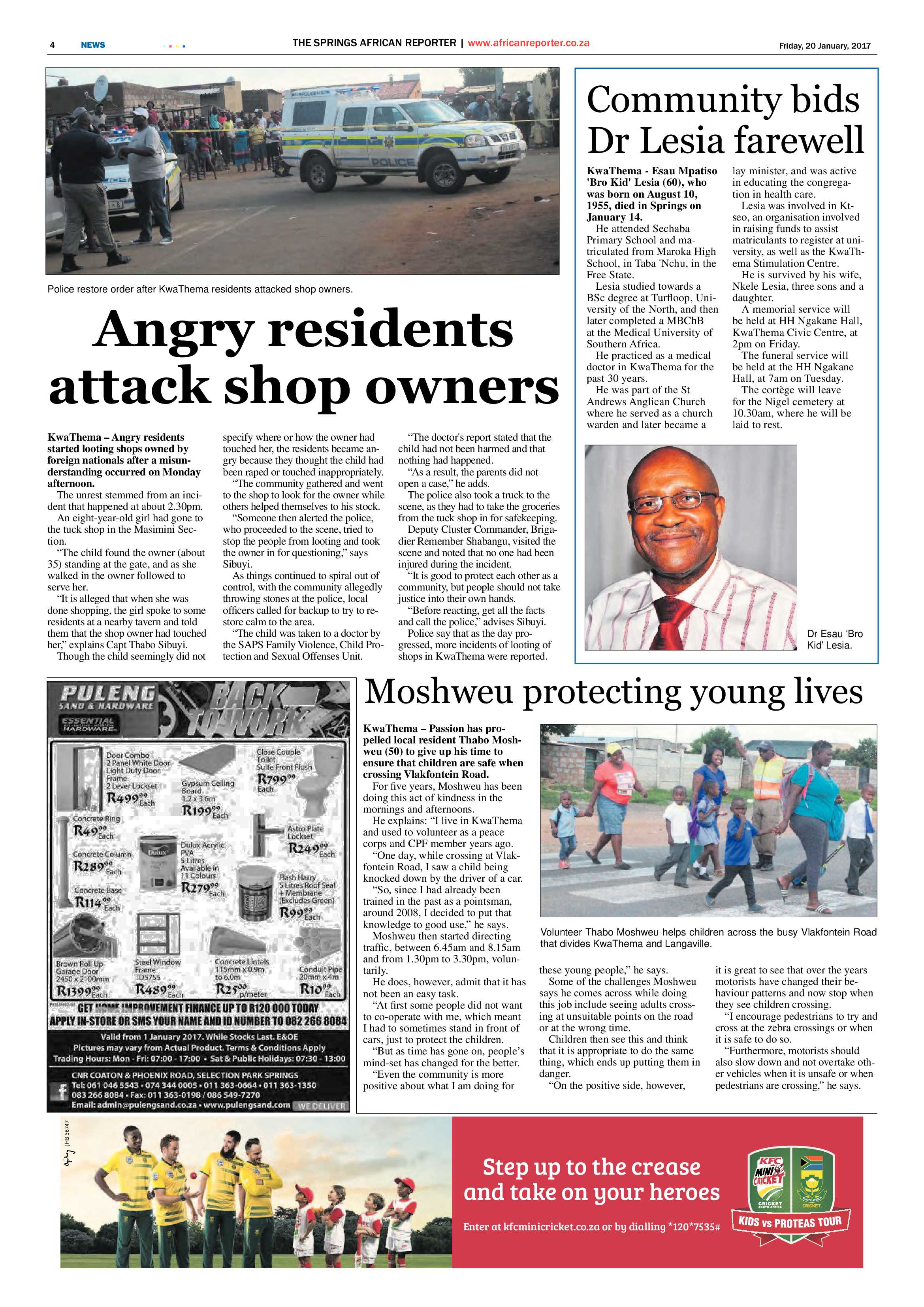 African Reporter 20 January 2017 page 4
